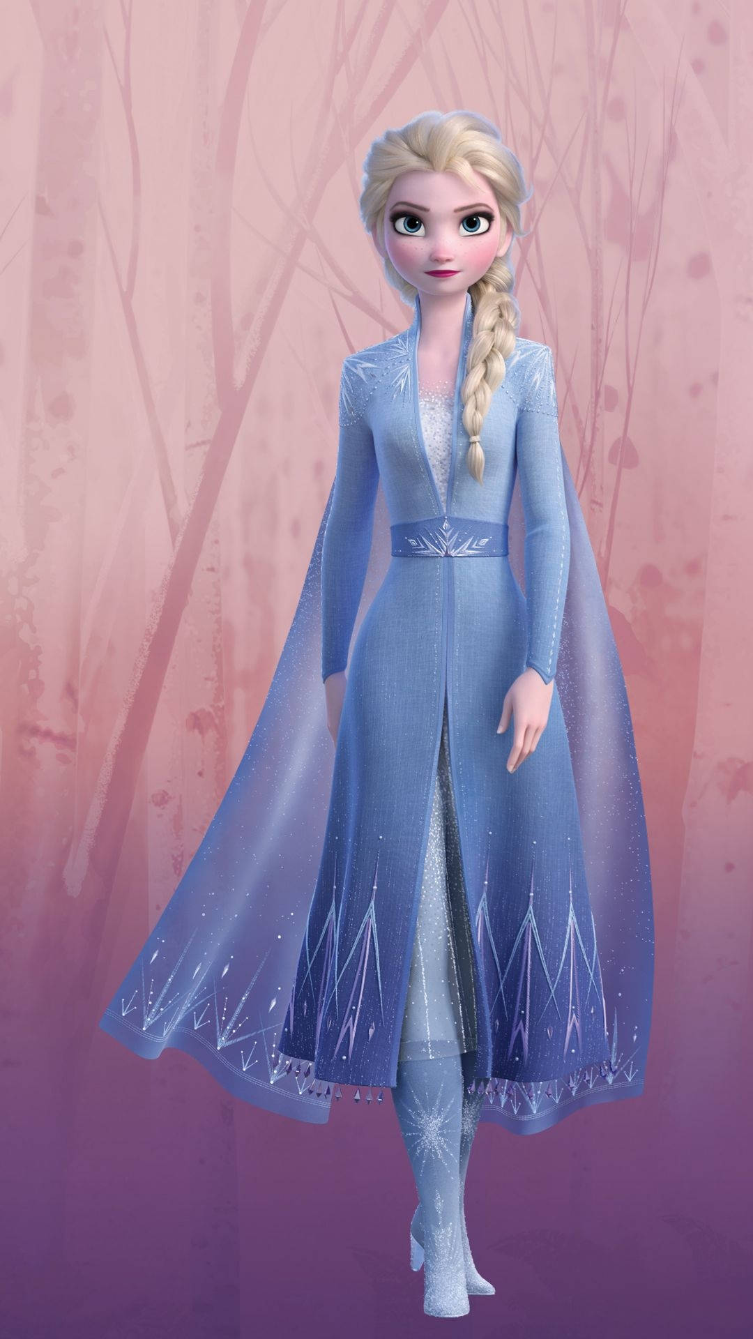 Elsa Walking Frozen 2 Background