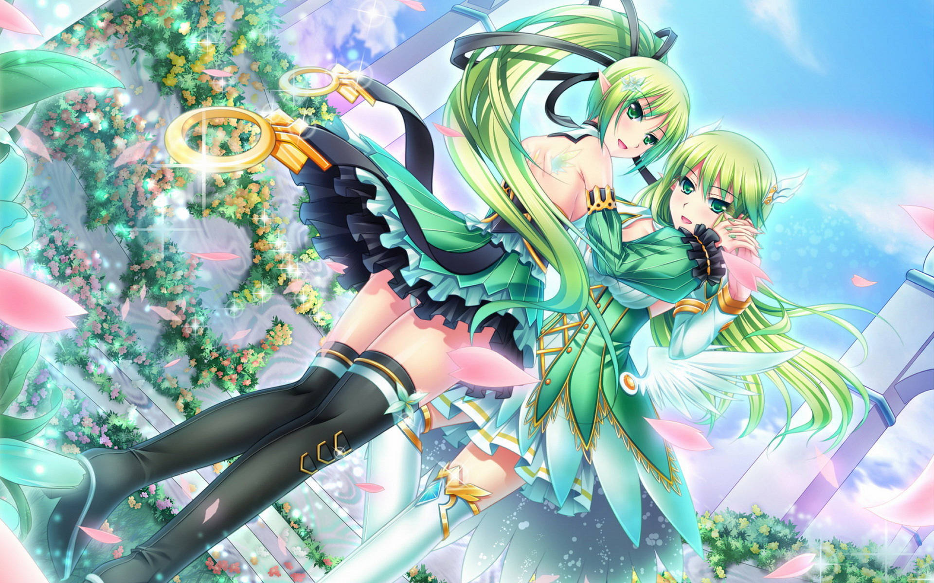 Elsword Rena Two Classes Background