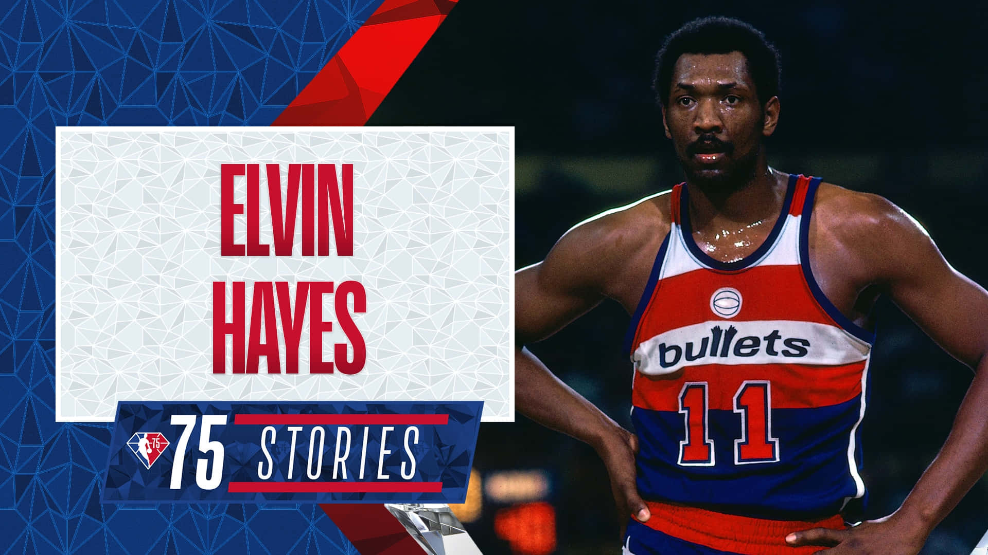 Elvin Hayes American Basketball Background