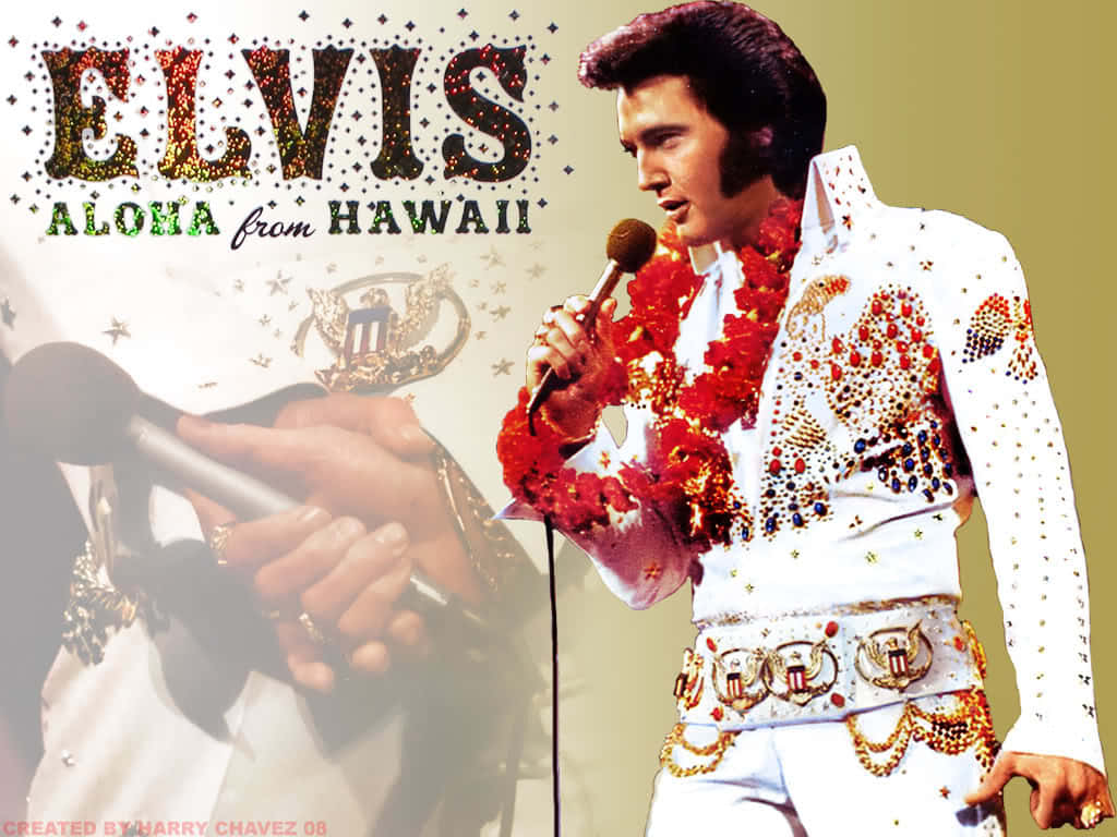 Elvis Aloha For Hawaii Background