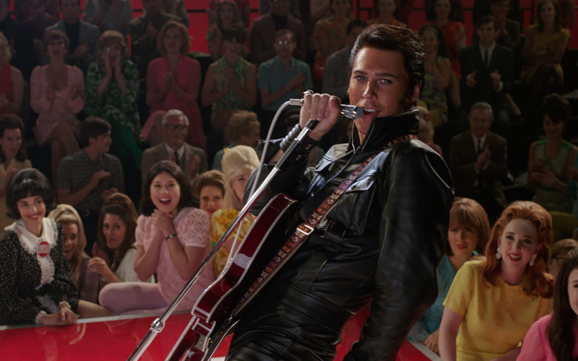 Elvis Presley In The Movie 'the King Of Rock And Roll' Background