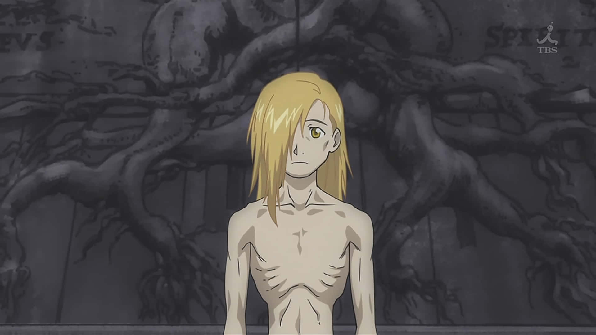 Emaciated Alphonse Elric