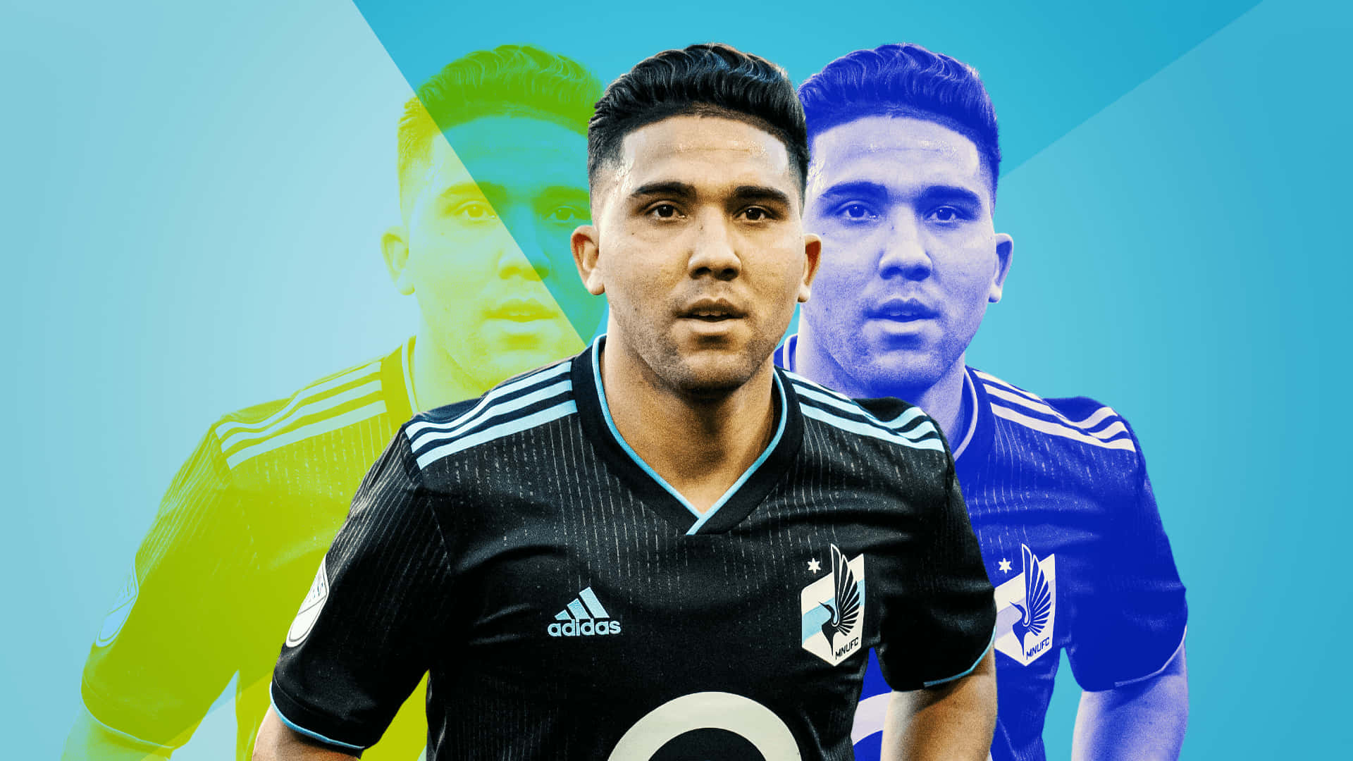 Emanuel Reynoso Graphic Art Minnesota United Fc Background