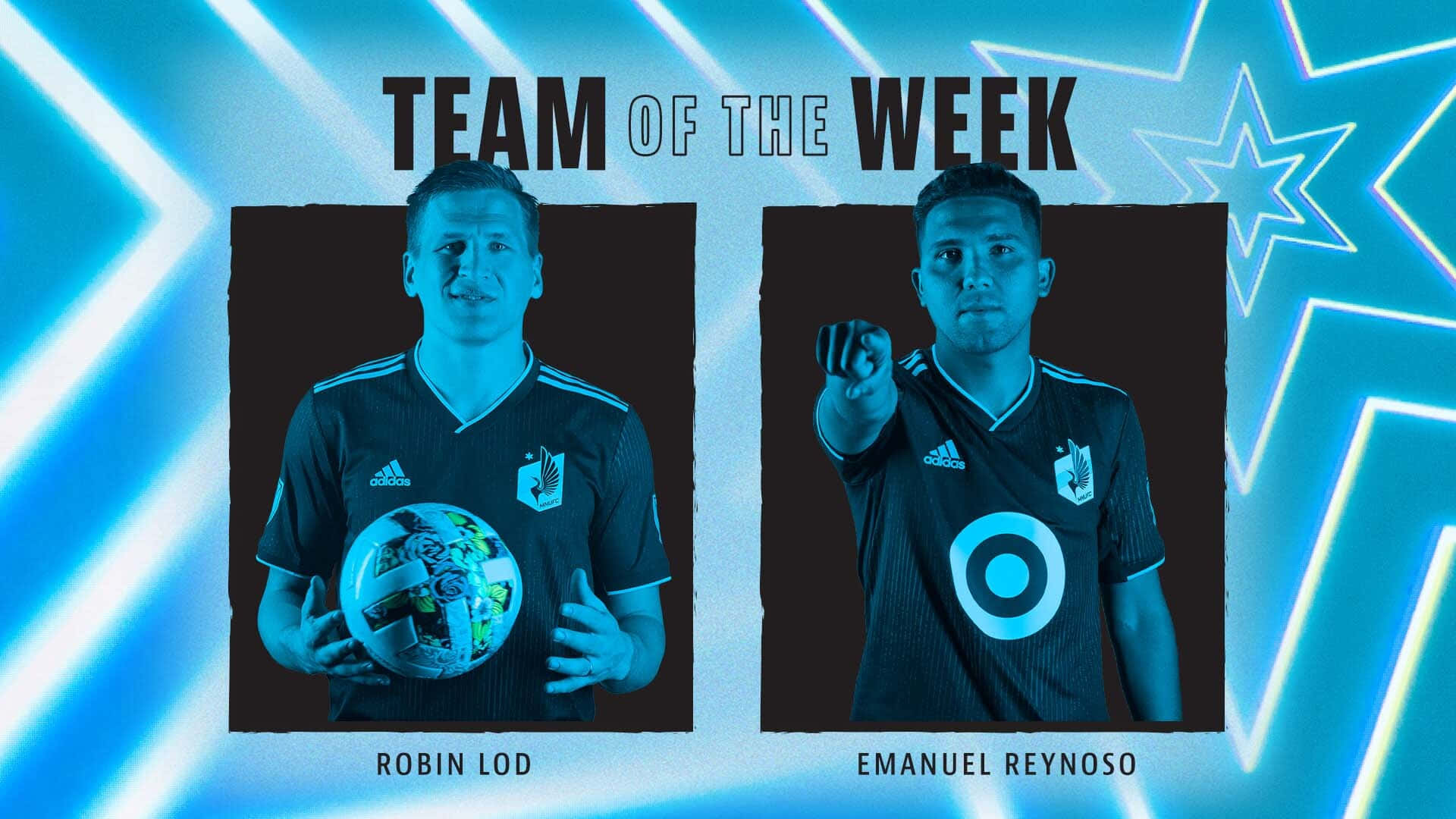 Emanuel Reynoso With Robin Lod Team Of The Week Background