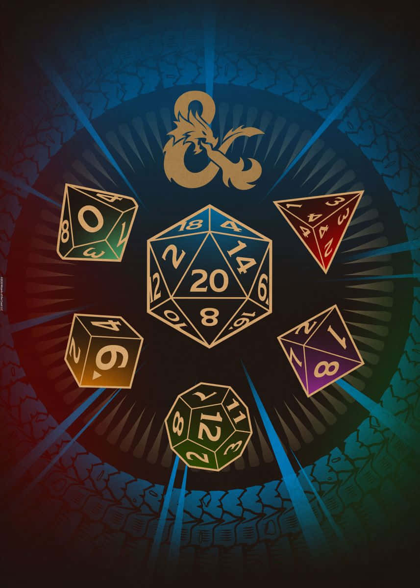 Embark On A Digital Adventure With The Dungeons And Dragons Phone Background