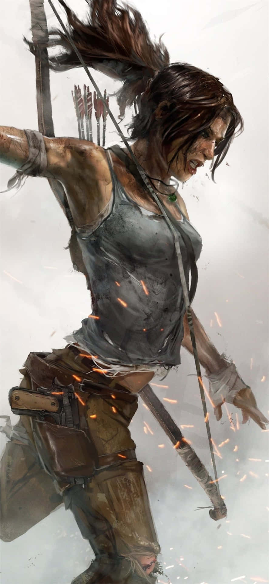 Embark On A Thrilling Adventure In Tomb Raider Background