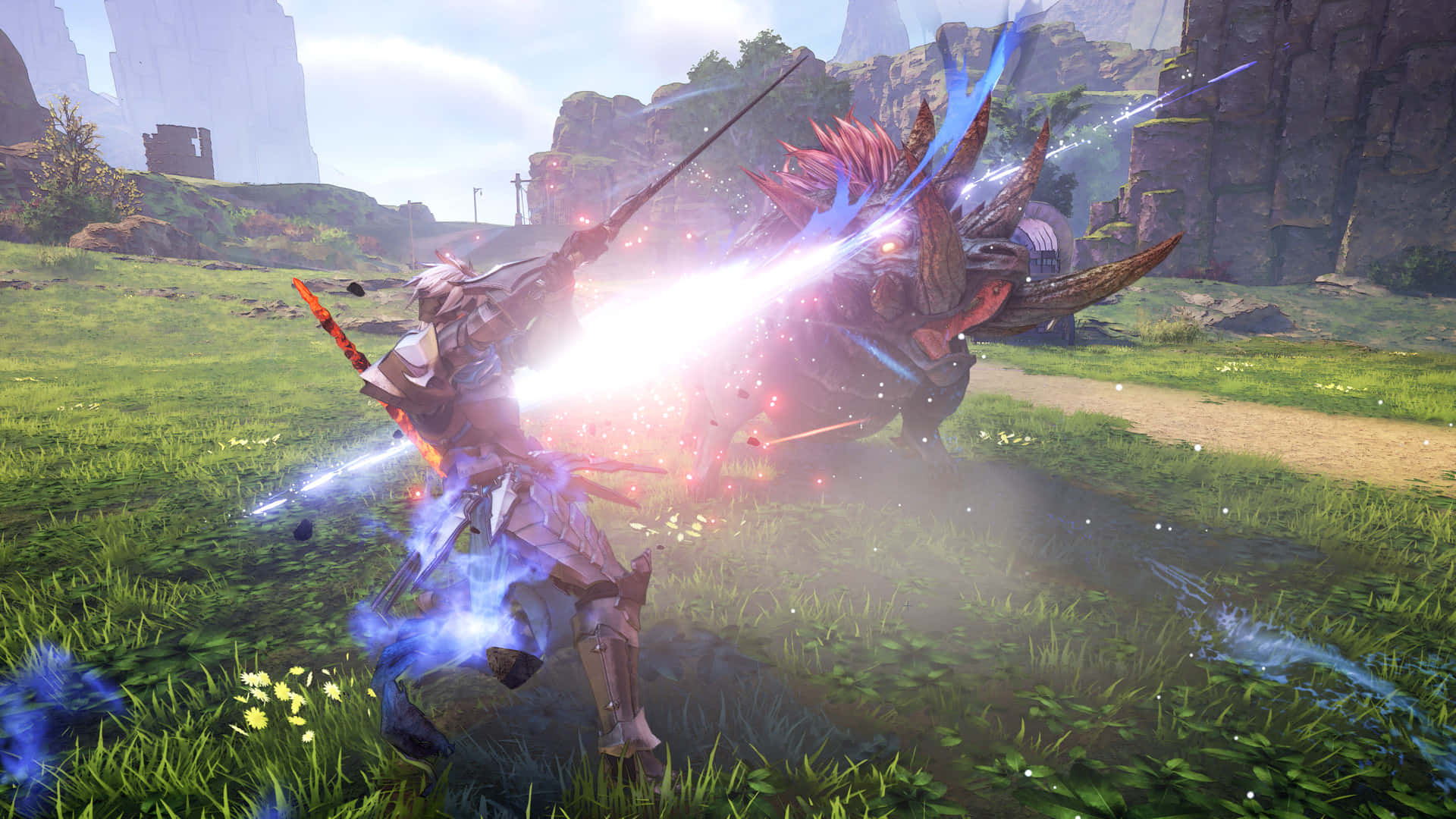 Embark On An Epic Adventure In The World Of 'tales Of Arise' Background