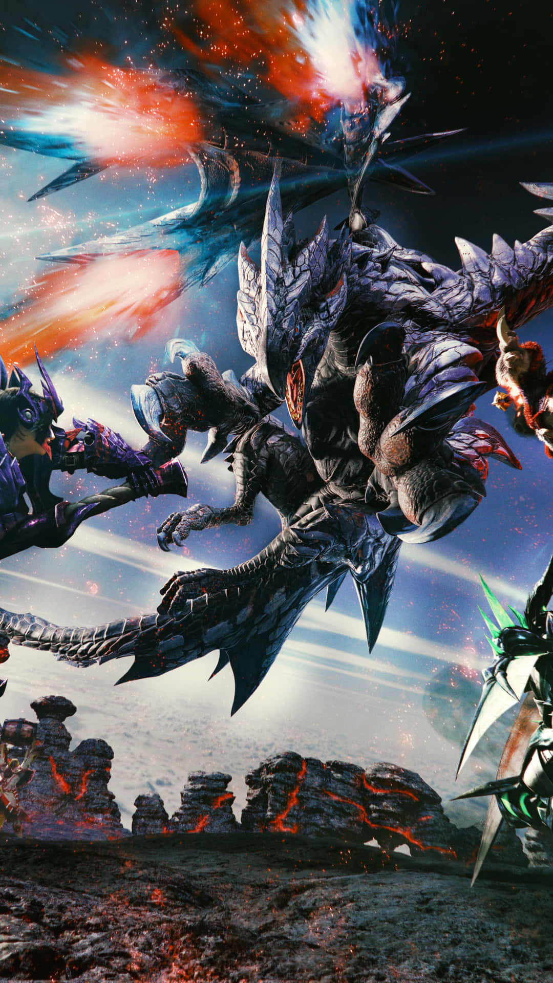 Embark On An Epic Adventure Through Monster Hunter 3 Background