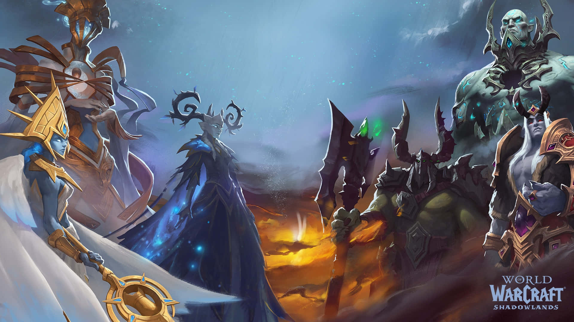 Embark On An Epic Journey With World Of Warcraft: Shadowlands Background