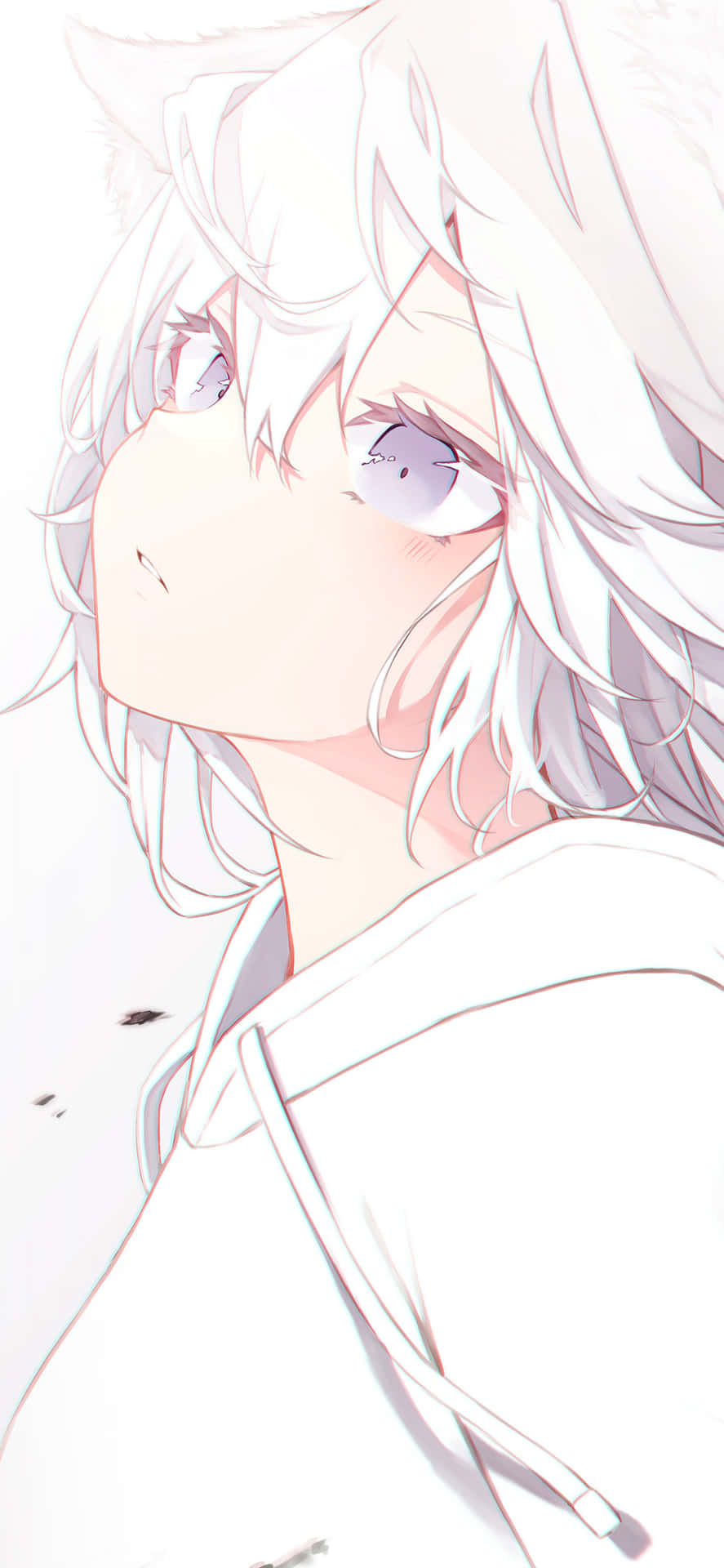 Embark On An Exciting Journey Of Discovery With Anime White Background