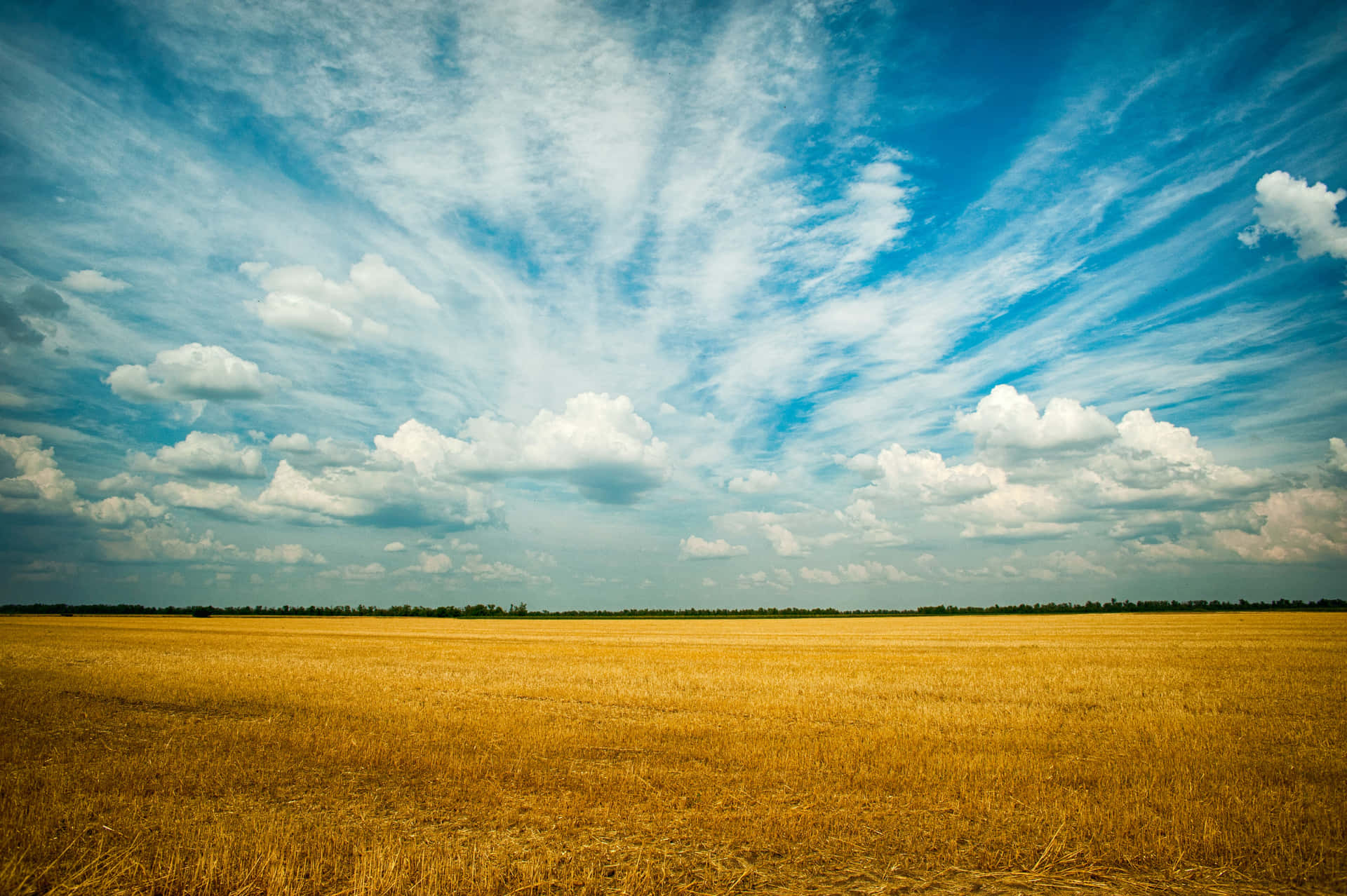 Embarking On A Journey Of Discovery With Blue Skies Ahead Background