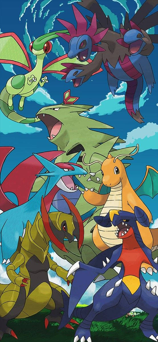 Embarking On Adventure With Flygon And Friends In The Pokemon World