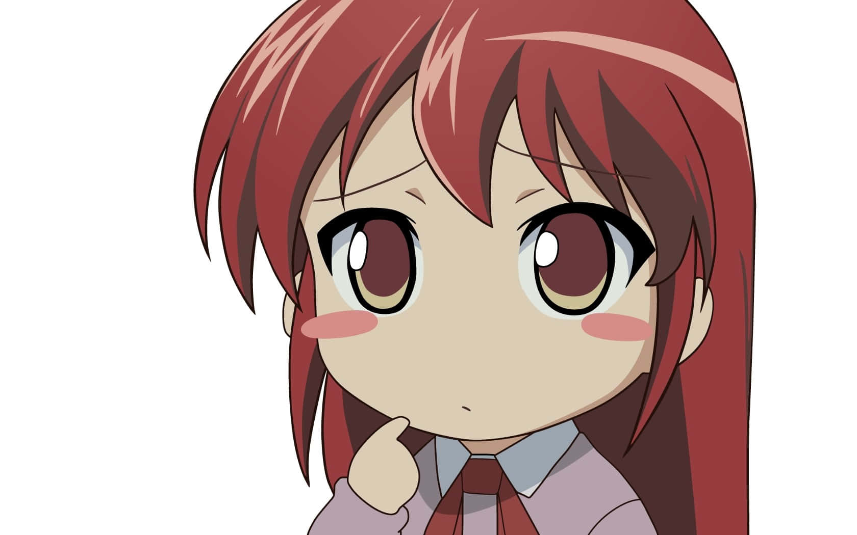 Embarrassed Anime Character Background