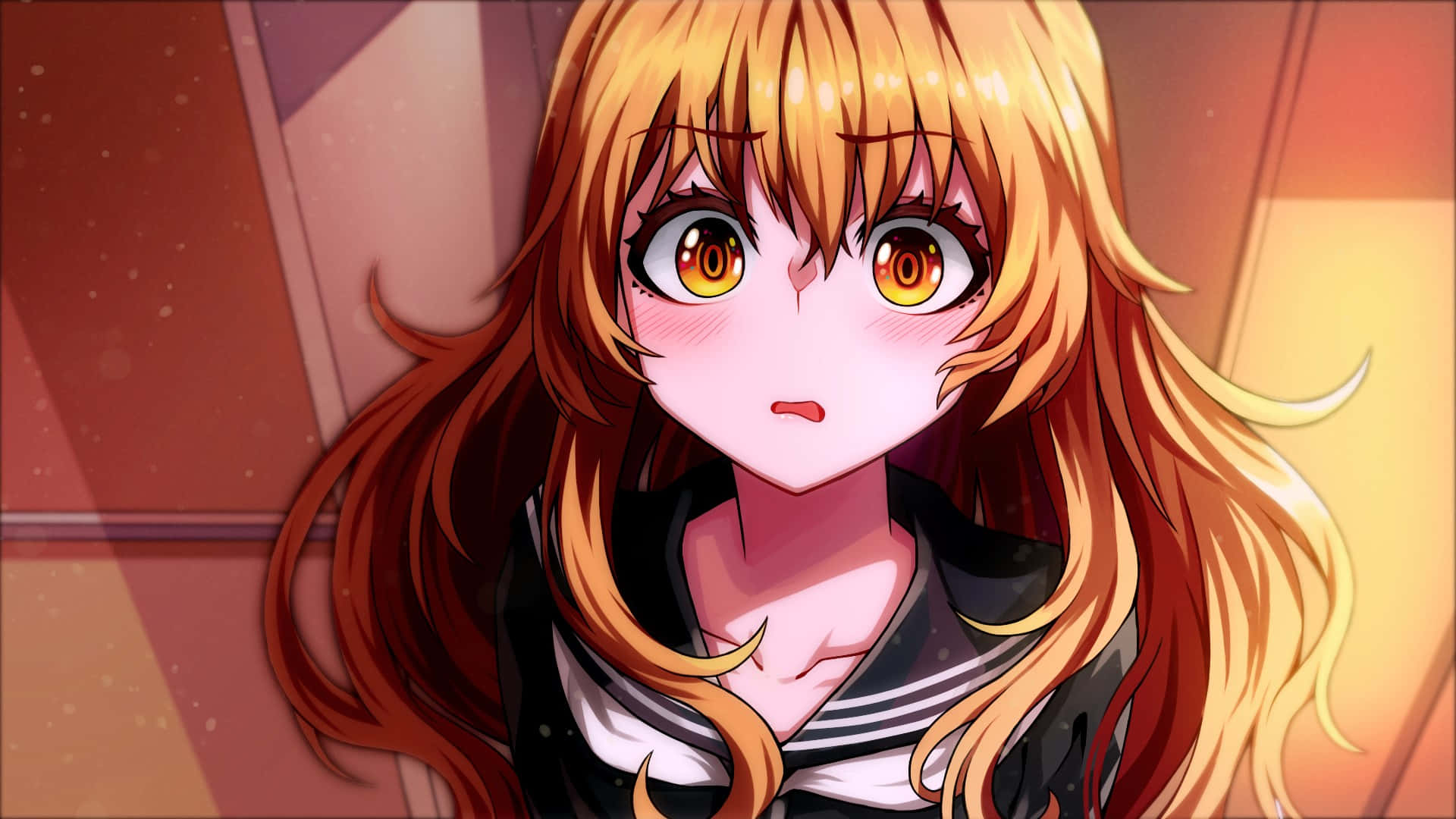 Embarrassed Anime Girl Blushing