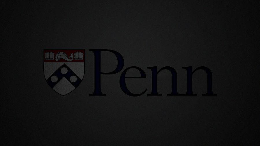 Emblematic Logo Of University Of Pennsylvania Background