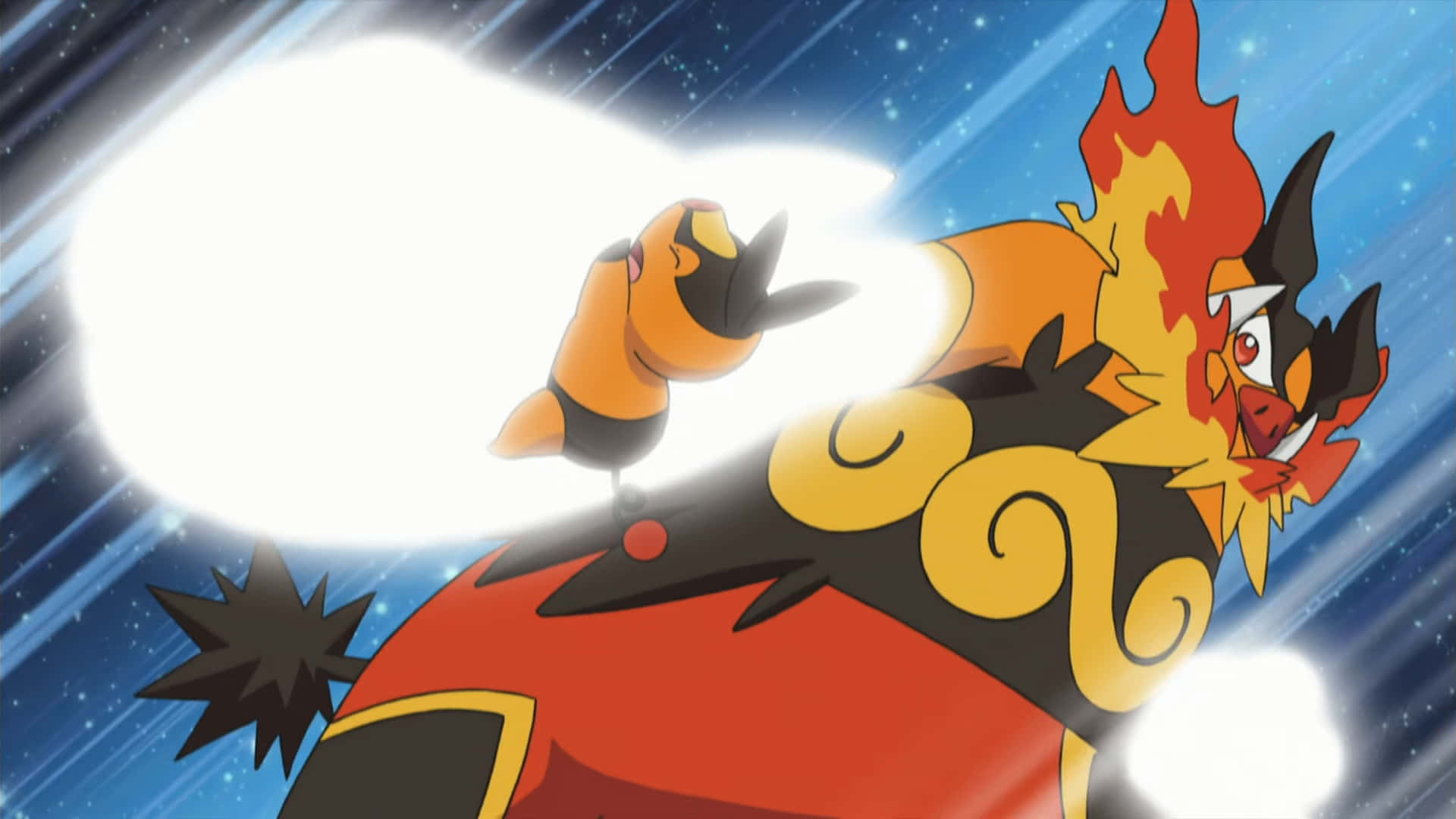 Emboar Fighting Background