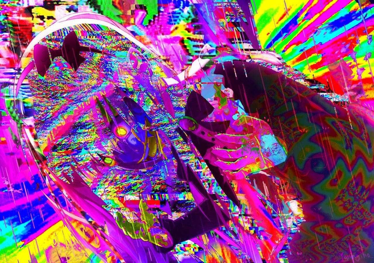 Embodiment Of Distorted Reality - The Glitchcore Aesthetic Background