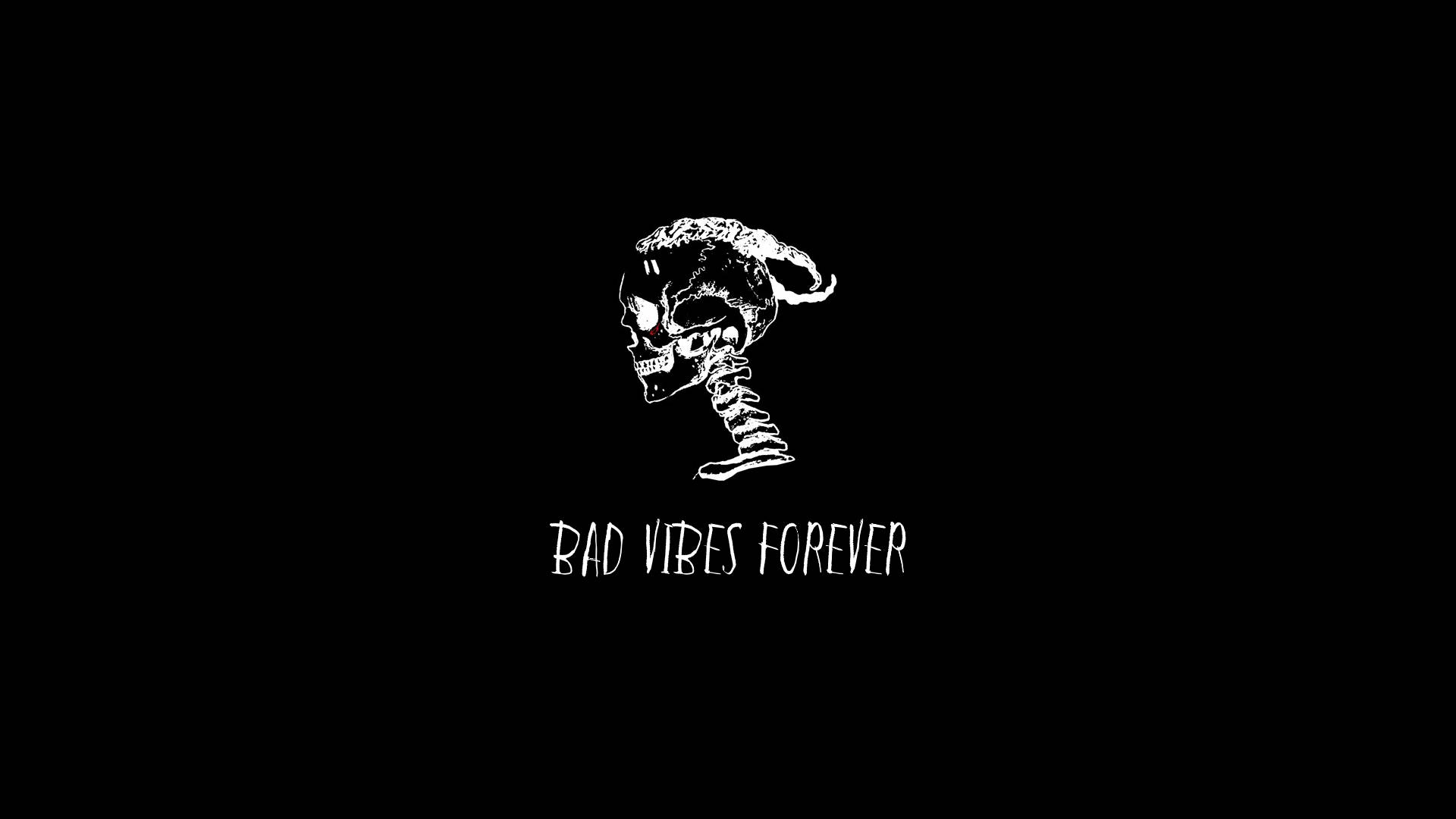 Embody The Darkness, The Bad Vibes Forever. Background