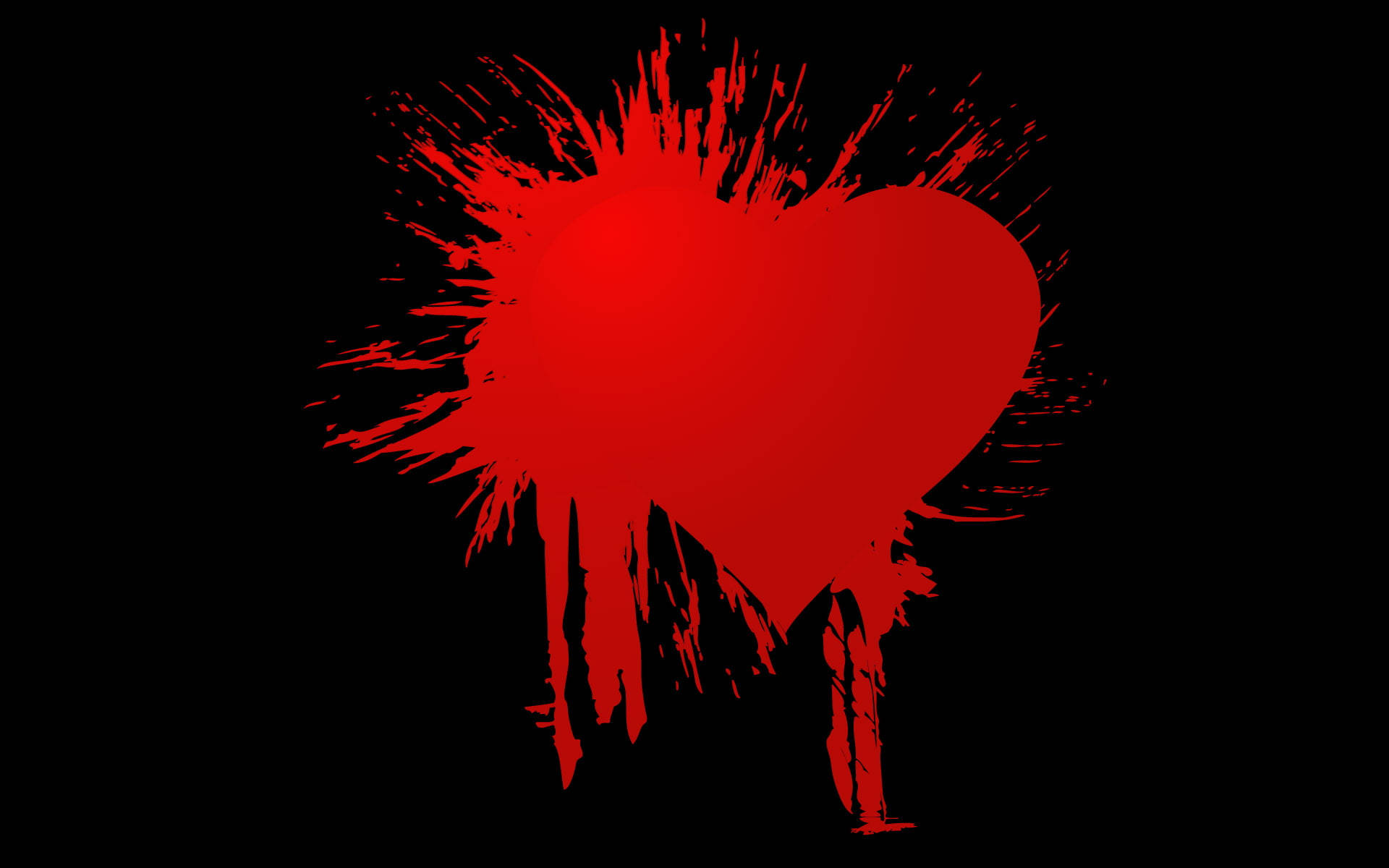 Embodying Heartache - Fractured Heart Illustration Background