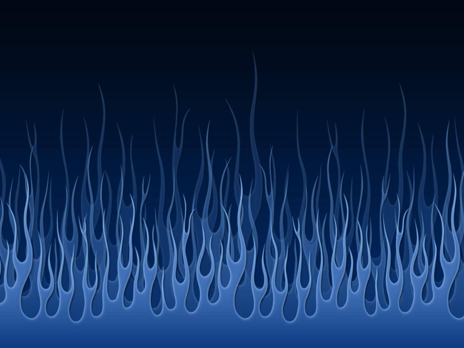 Embossed Blue Flames Background