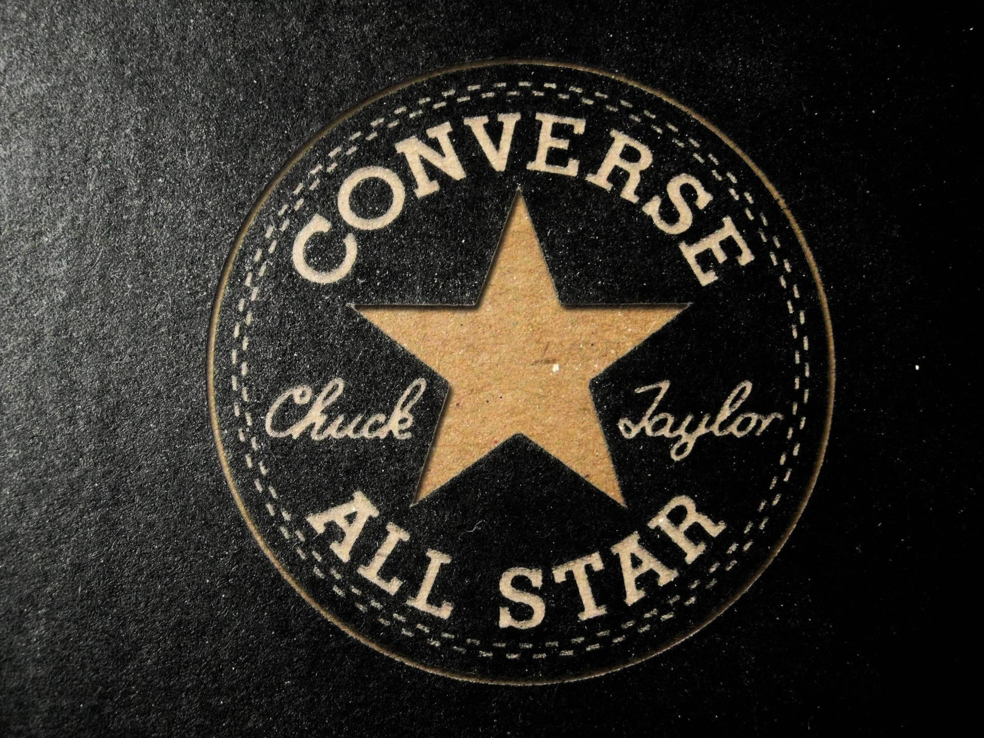 Embossed Converse Logo Background