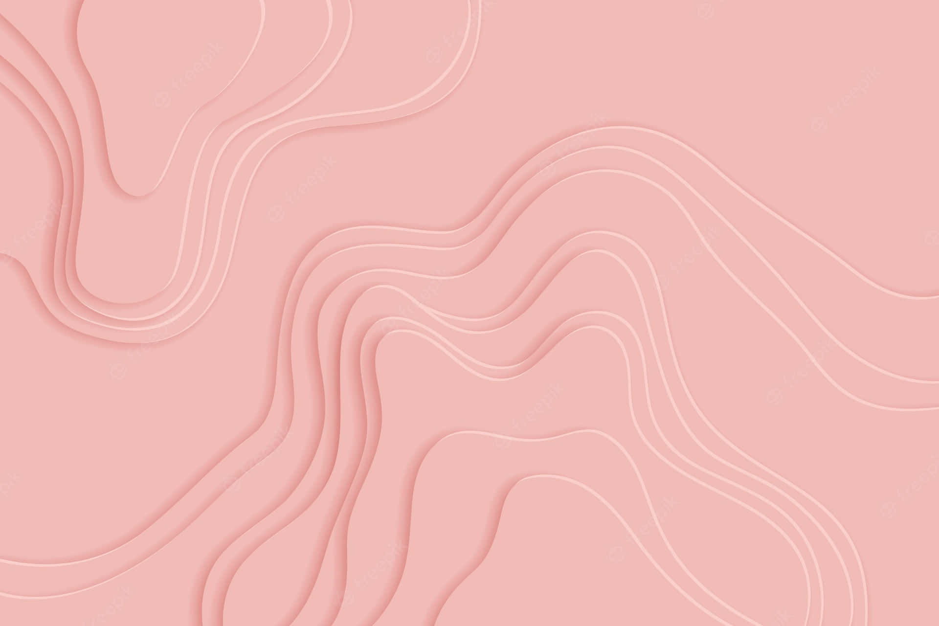 Embrace Minimalism With A Soft Pink Hue Background