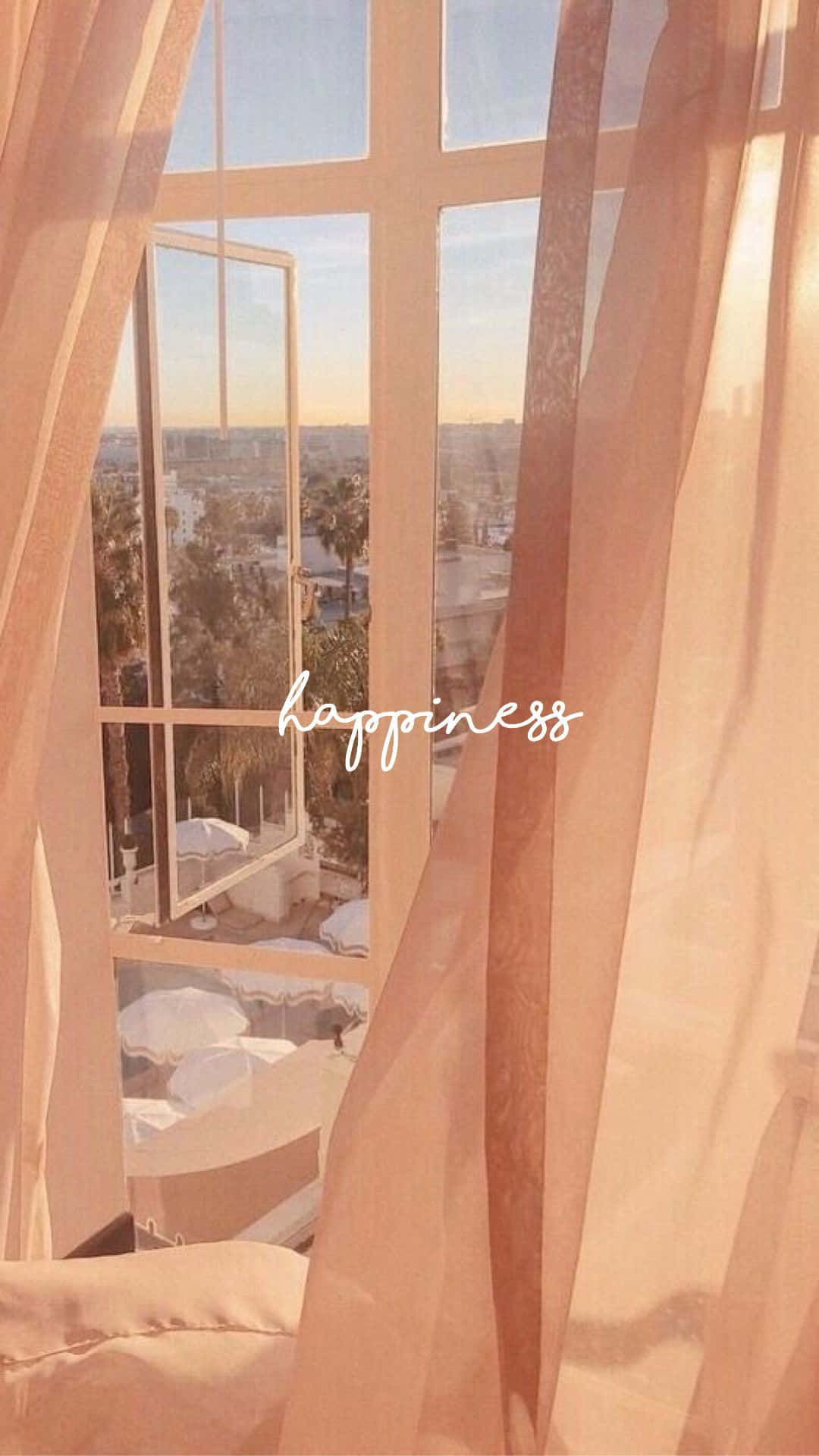 Embrace Nature's Timeless Beauty With Vintage Peach Background