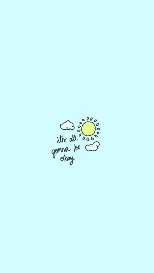 Embrace Positivity And The Beauty Of Life Background