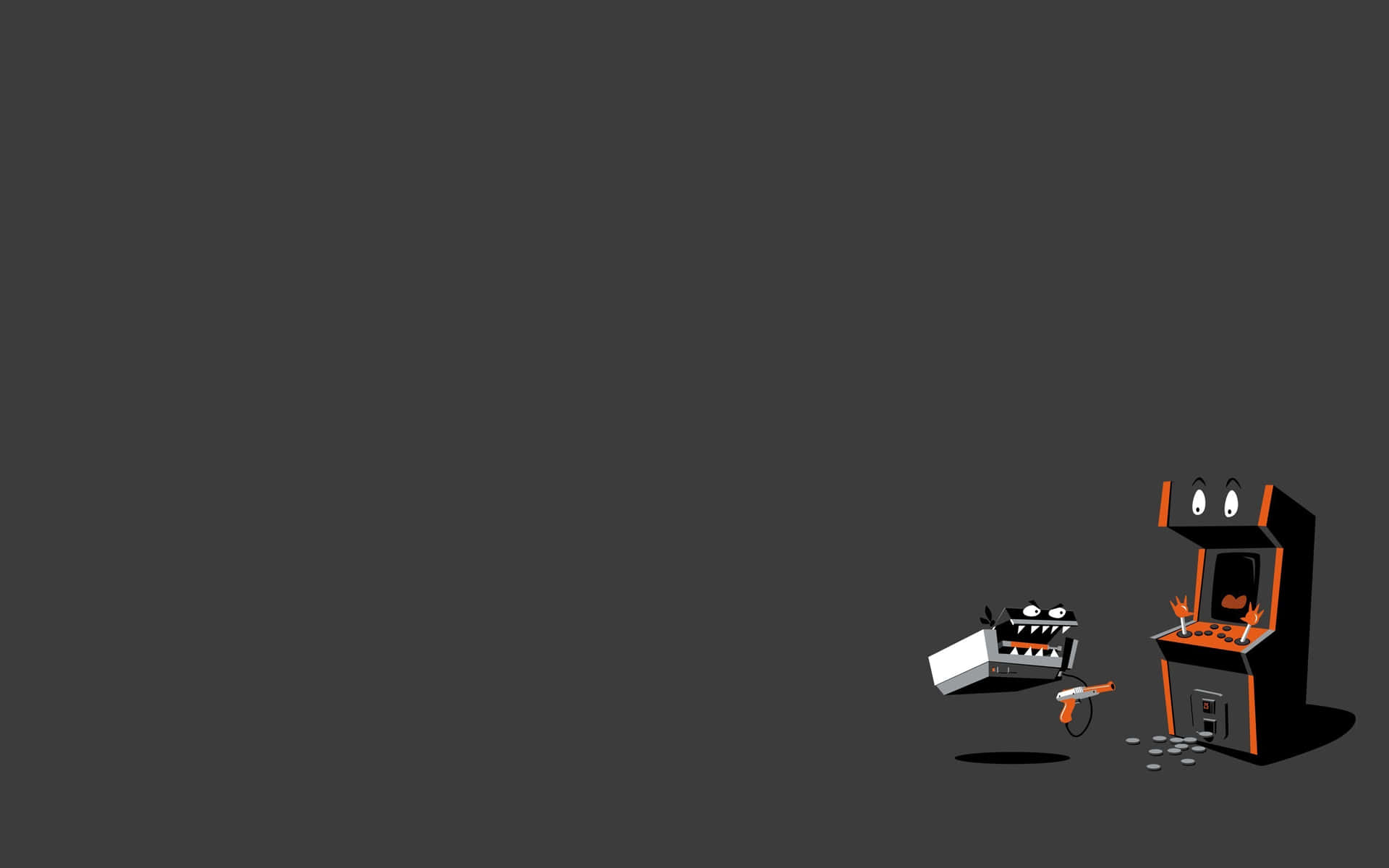 Embrace Simplicity With The Minimalist Gaming Aesthetic Background