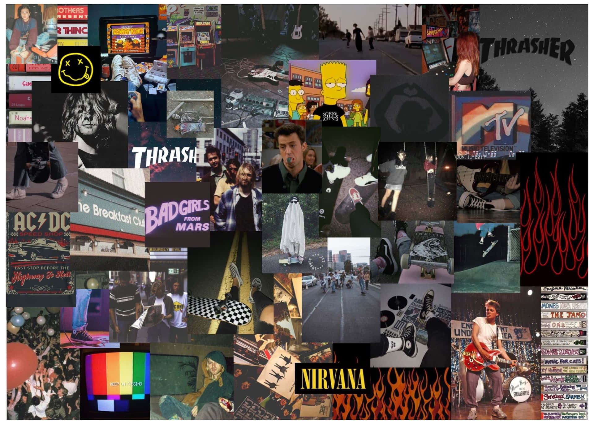 Embrace The 90's Vibes With Baddie Vintage Aesthetic Background