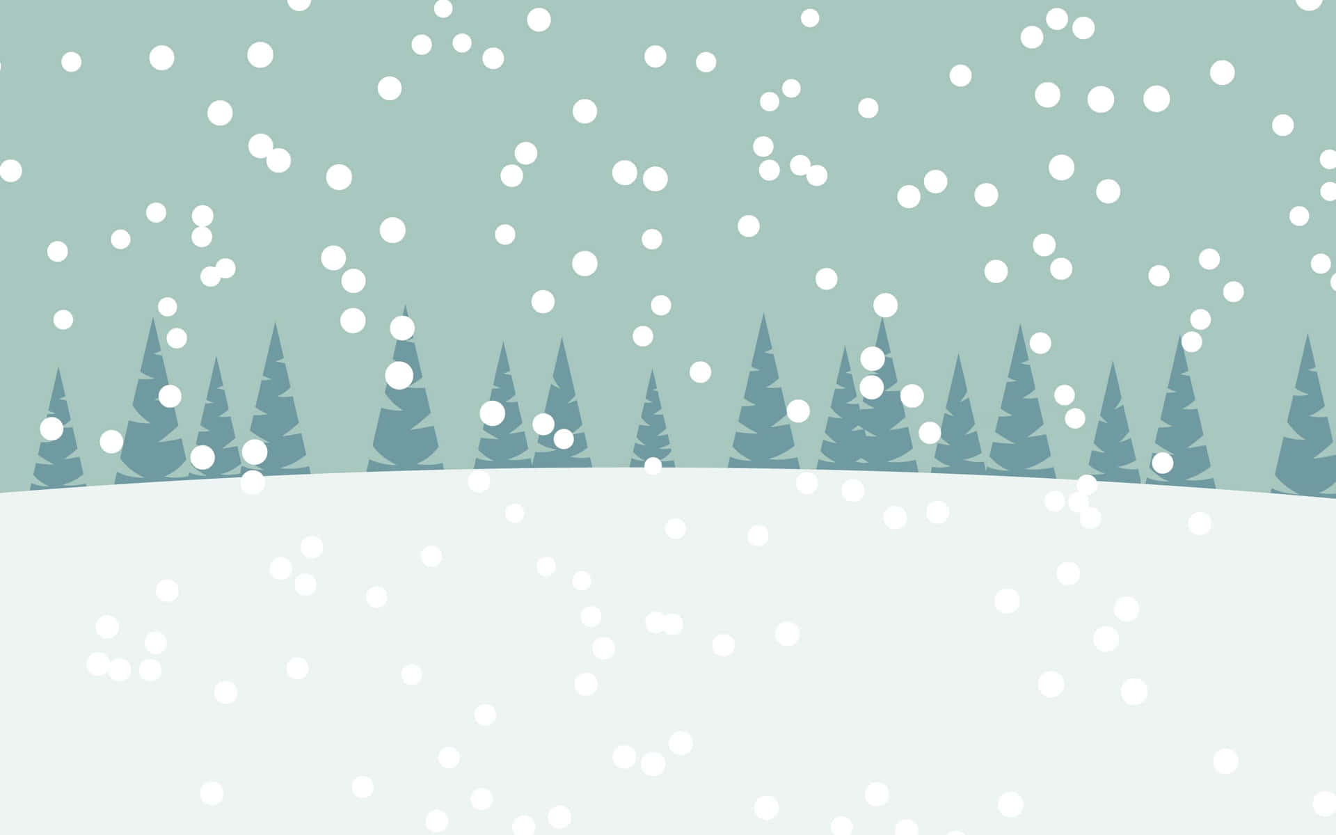 Embrace The Beauty Of A Winter Wonderland Background