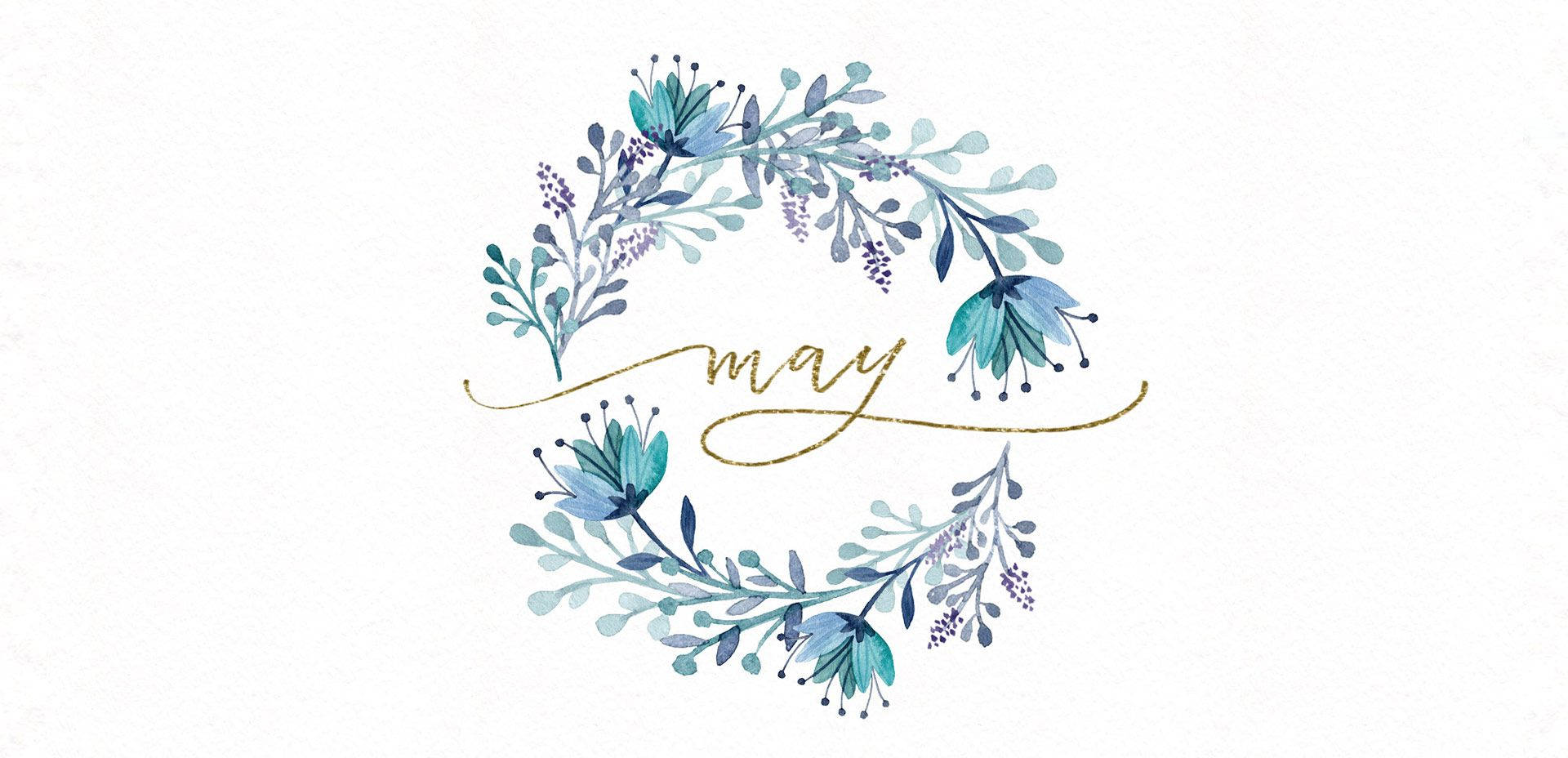 Embrace The Beauty Of May Background