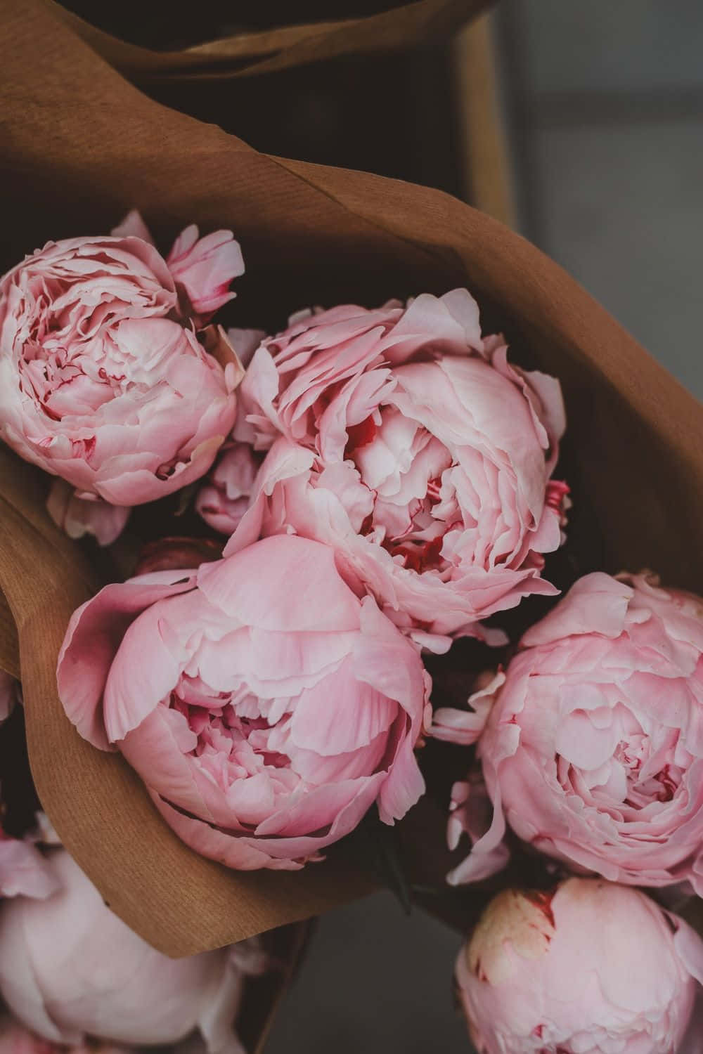 Embrace The Beauty Of The Delicate Peony Flower With This Unique Iphone Case Design.