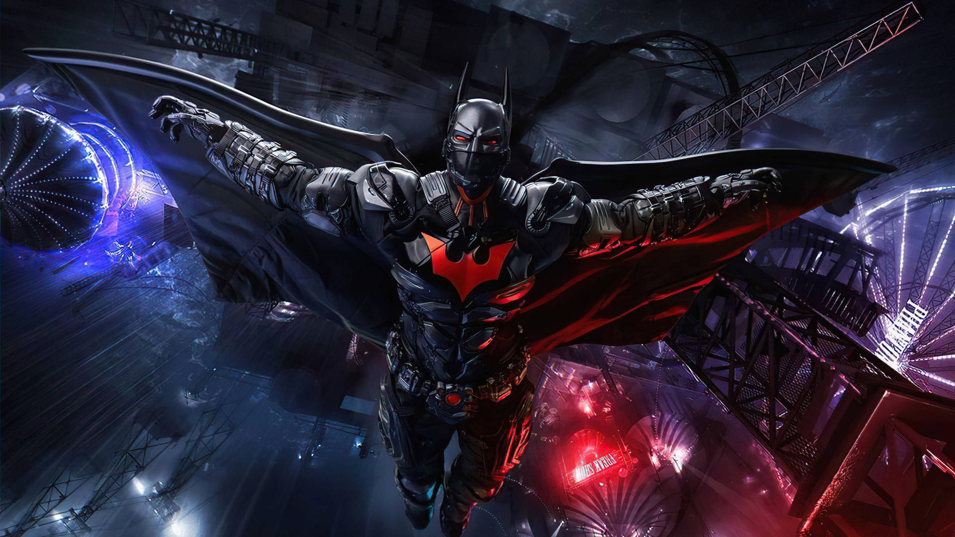 Embrace The Dark Knight's Heroism With This 2560x1440 Batman Wallpaper Background