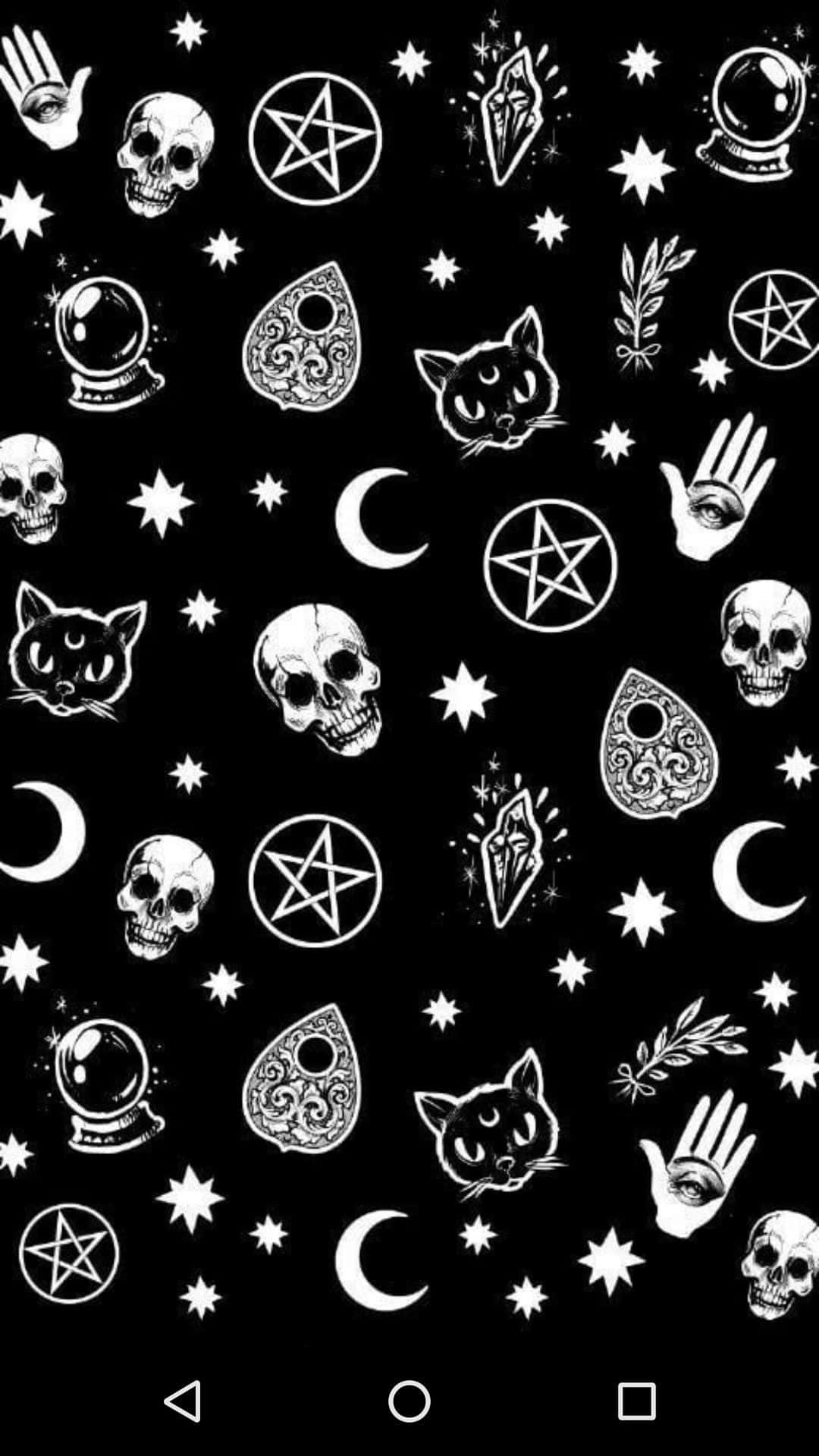 Embrace The Dark With A Gothic Iphone Background