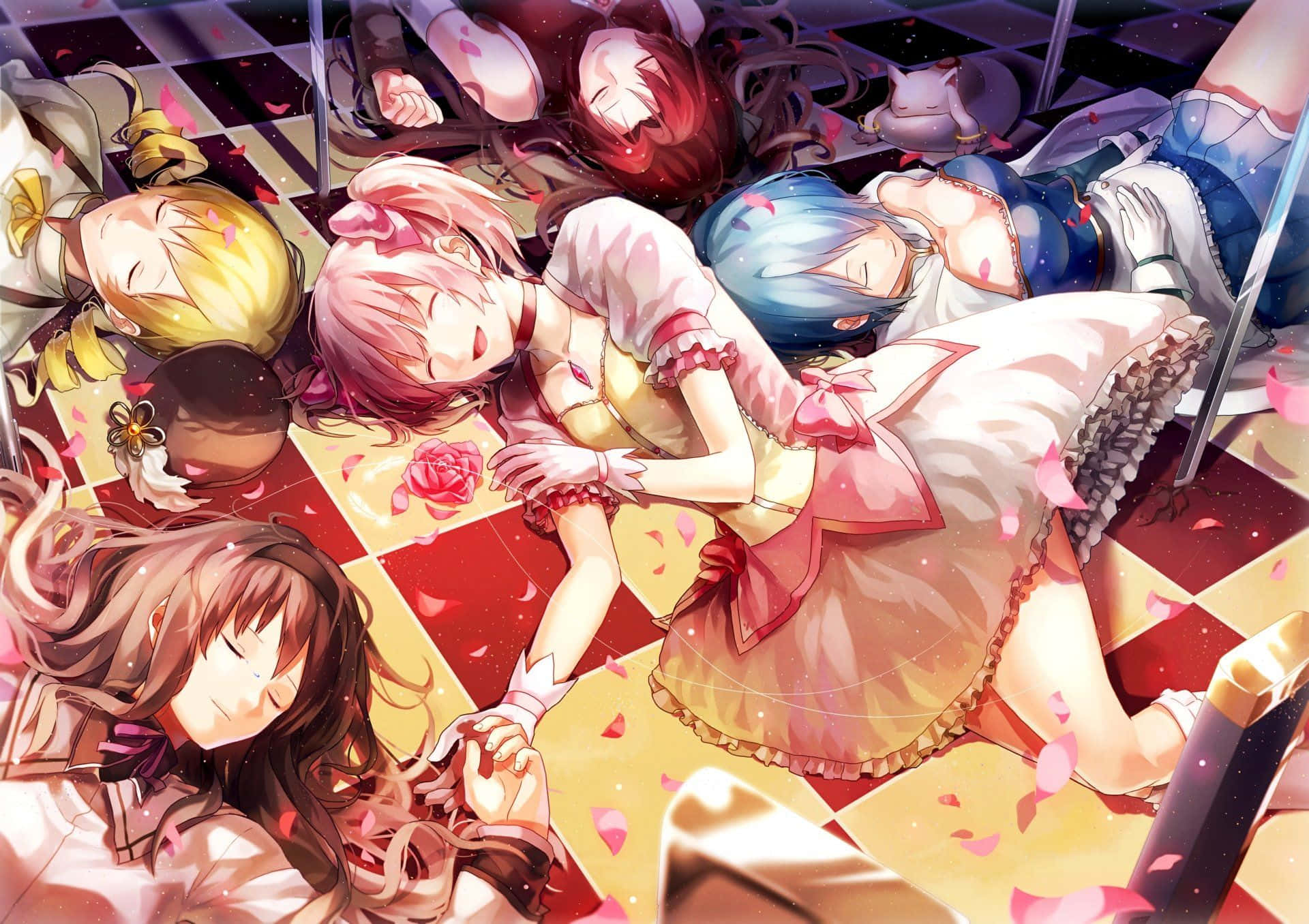 Embrace The Future With Puella Magi Madoka Magica Background