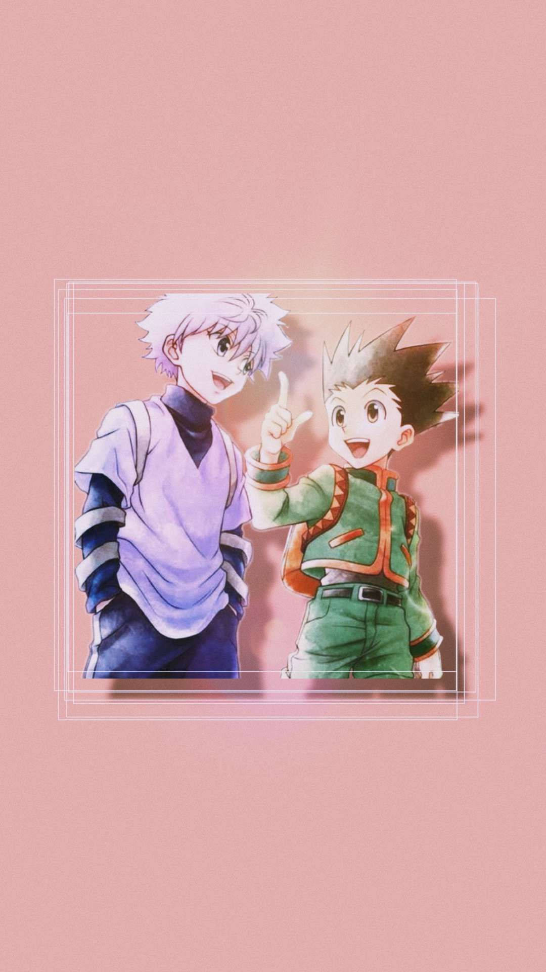 Embrace The Heart Of The Hunter With The Hunter X Hunter Iphone Background