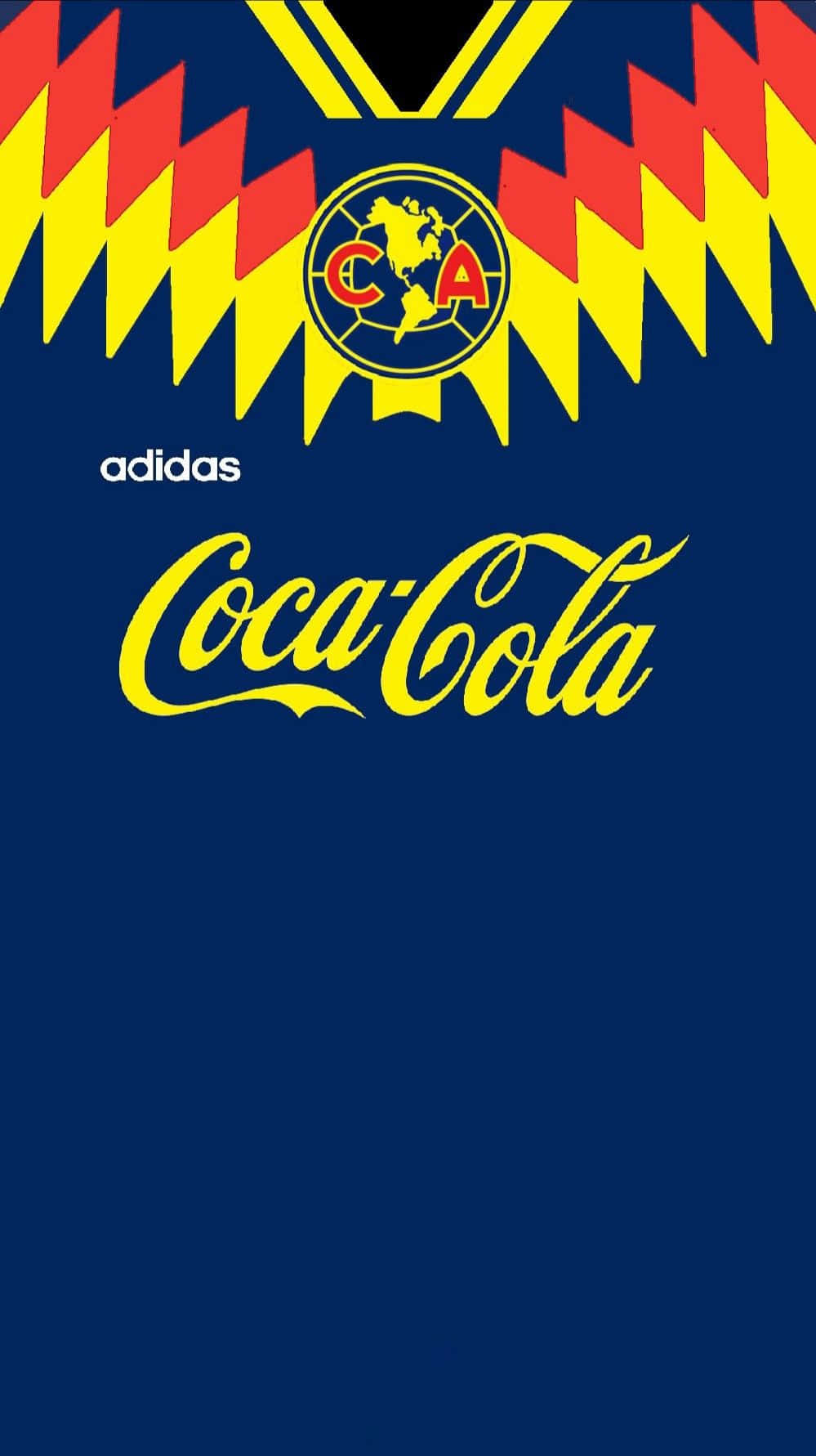 Embrace The Passion Of Club America Background