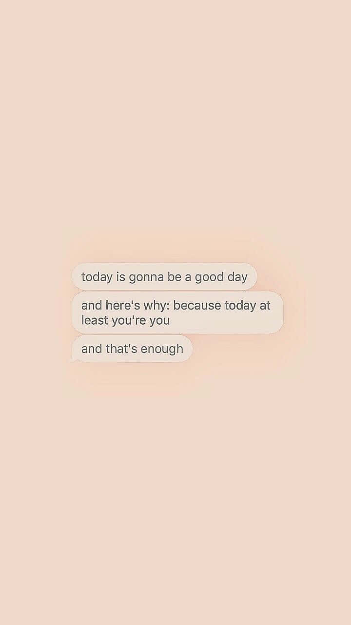 Embrace The Positive And Aesthetic Moments Background