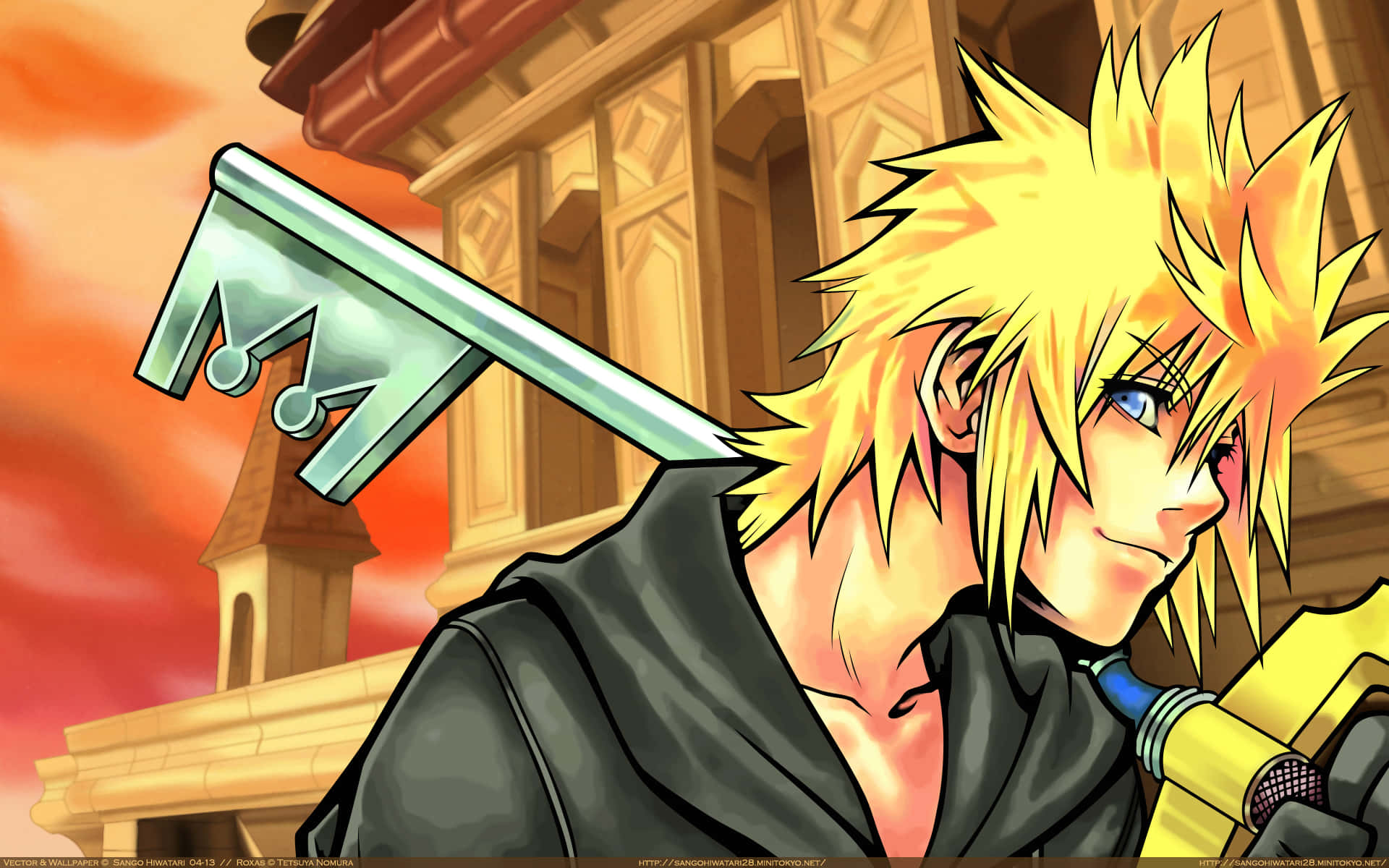 Embrace The Power Of Roxas Background