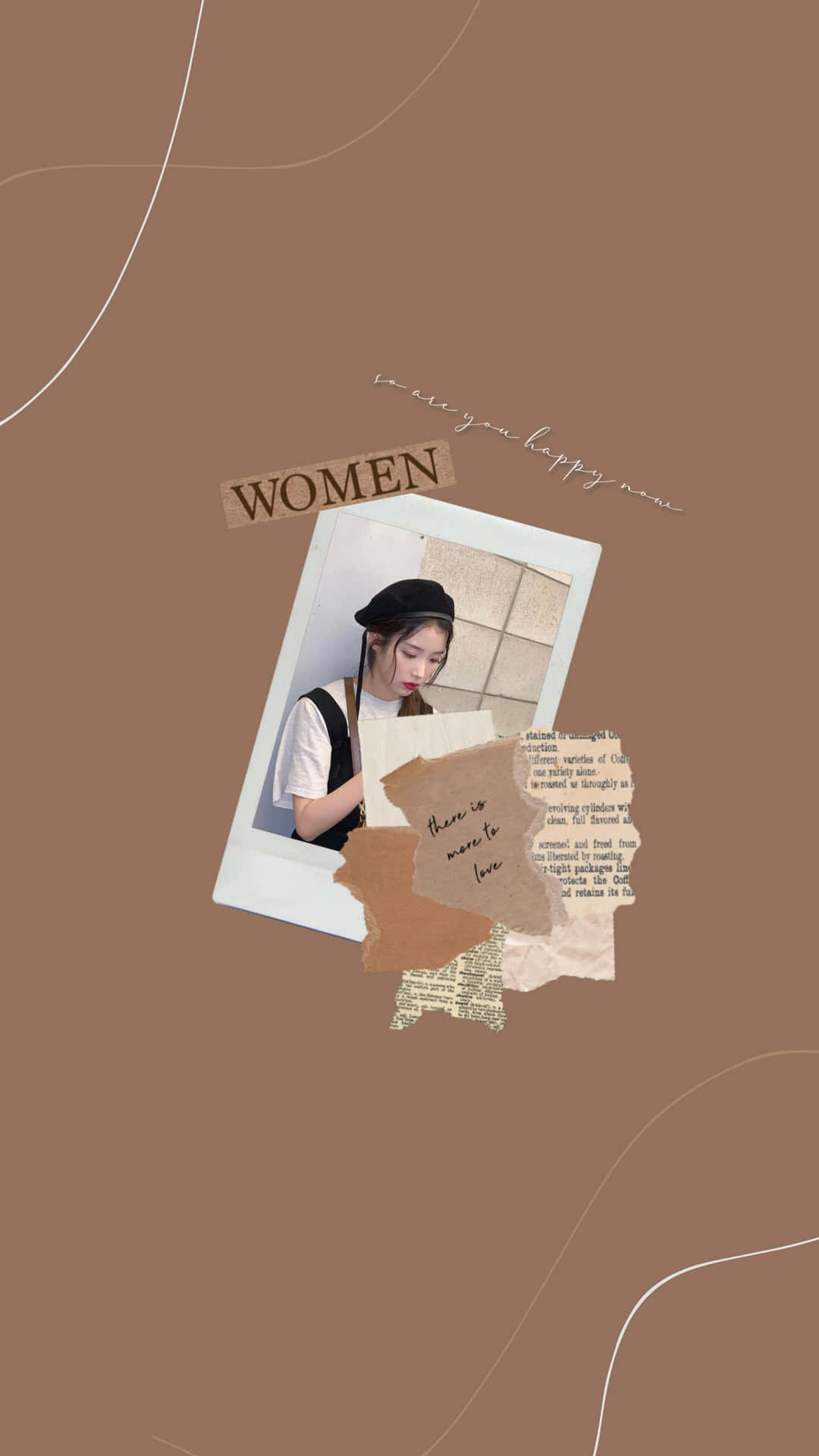 Embrace The Serenity Of Korean Beige Aesthetic Background