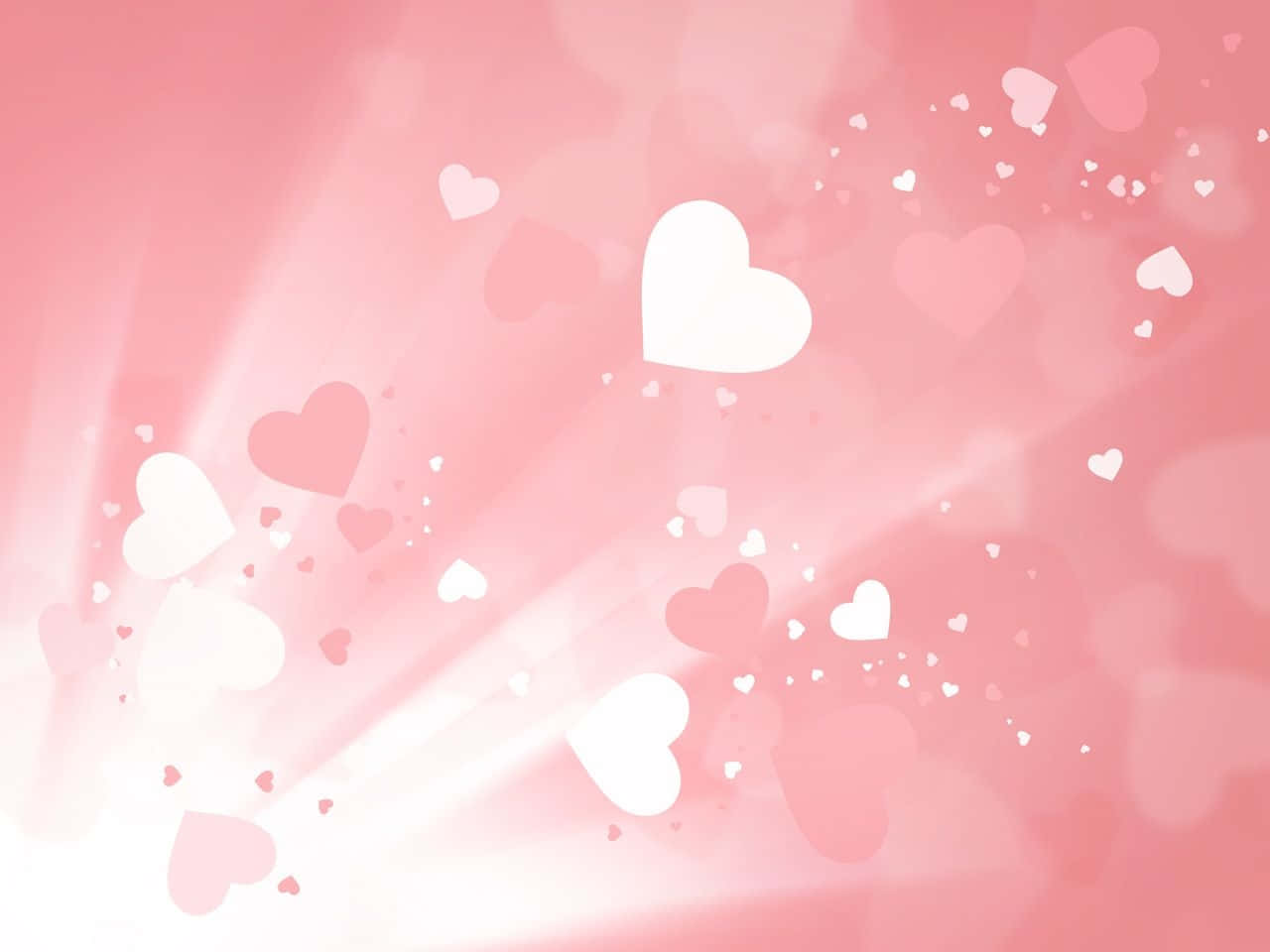 Embrace The Spirit Of Love With This Pink Valentine Day Wallpaper. Background