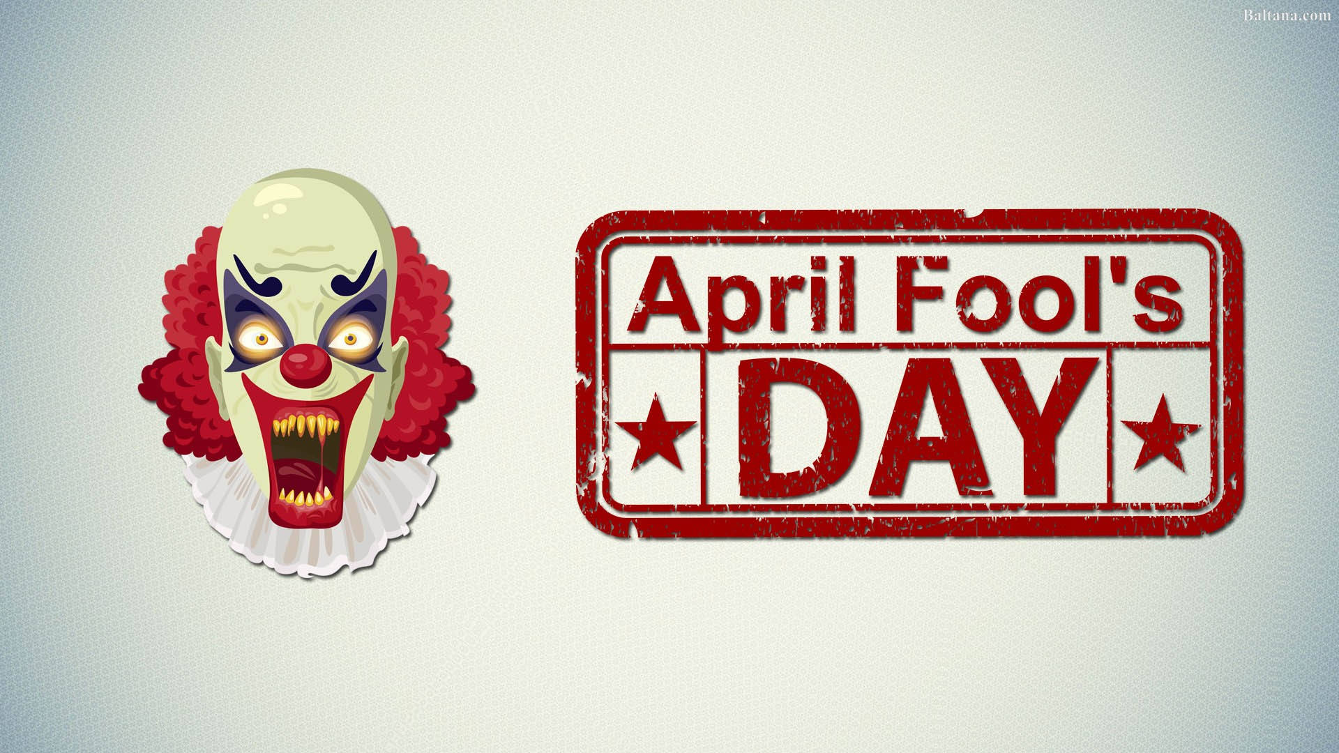 Embrace The Spook Of April Fools With Our Scary Clown Image Background