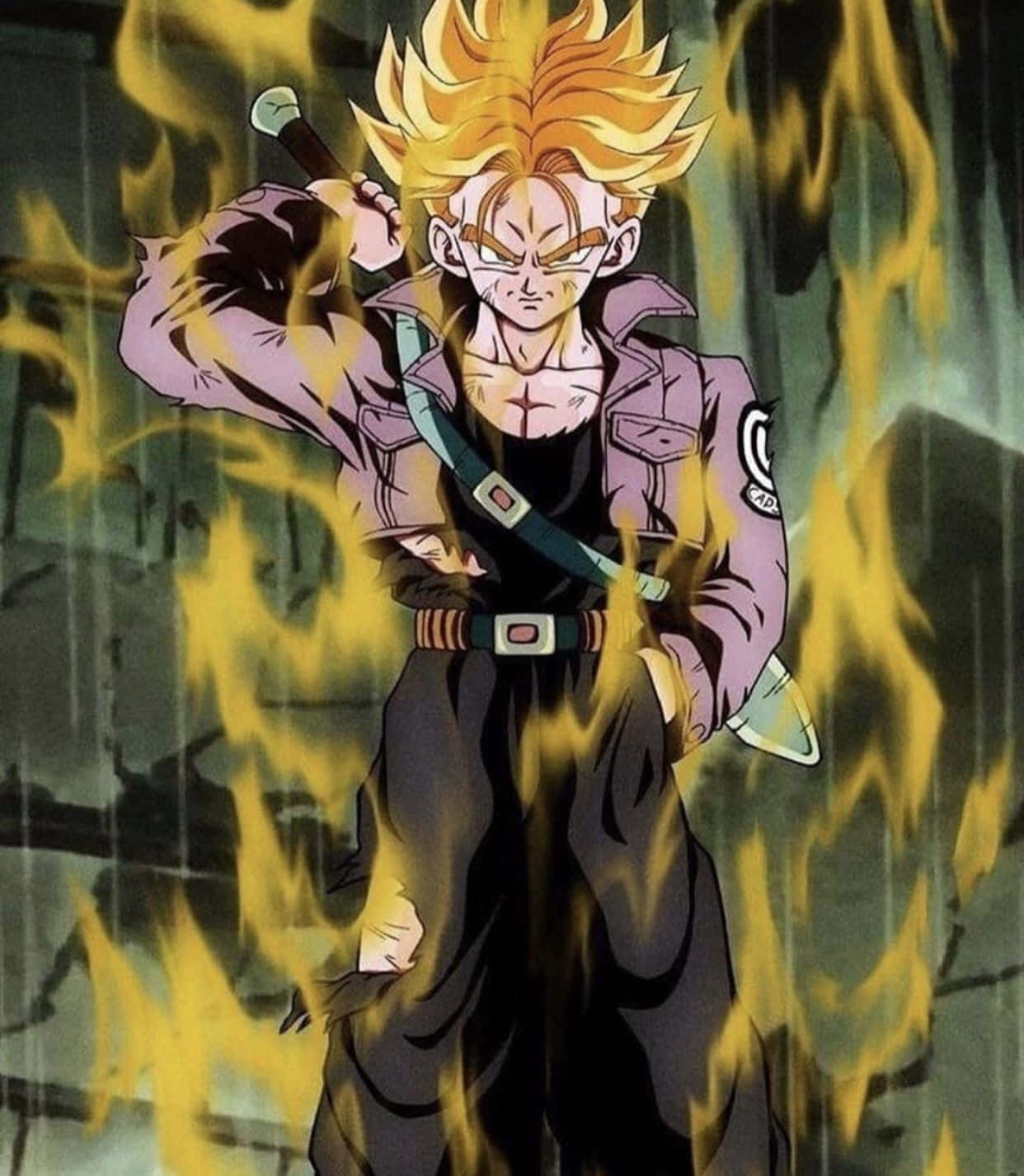 Embrace The Strength Of Power And Join The Dragon Ball Z Family. Background