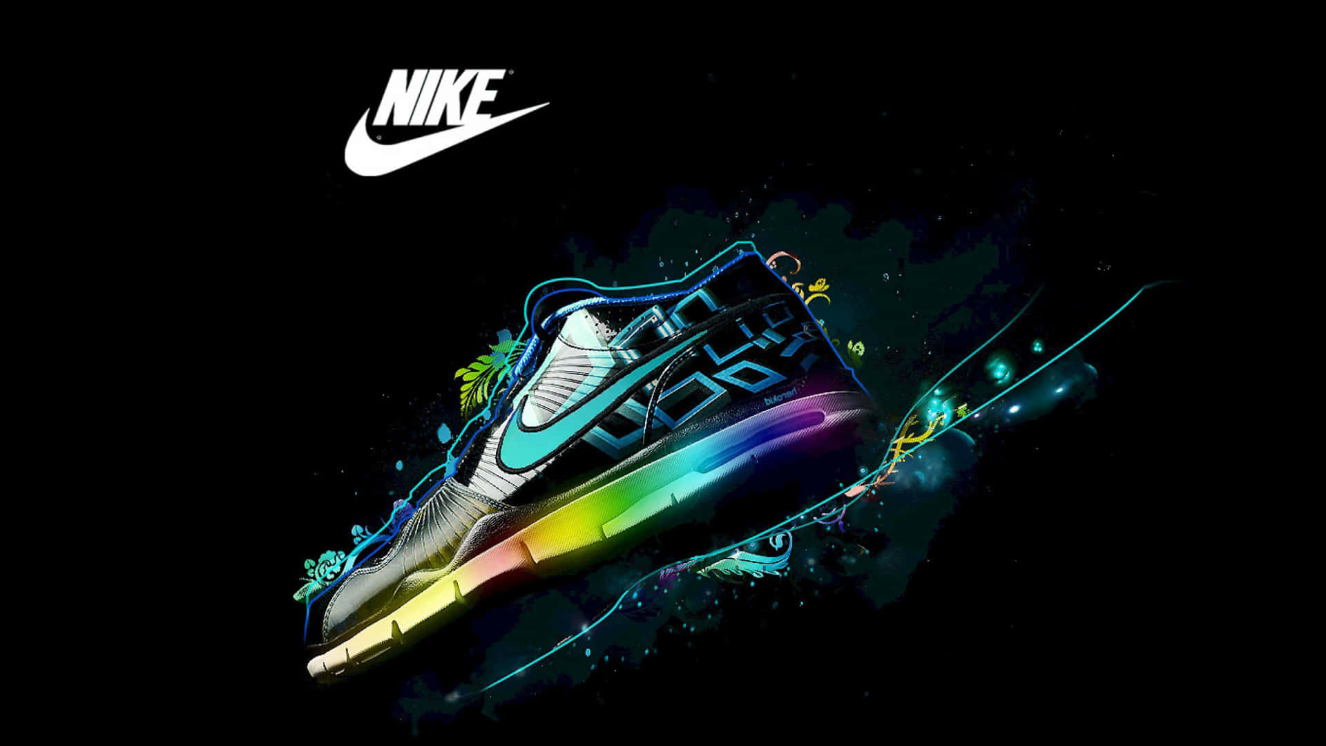 Embrace The Universe With Nike Galaxy Background