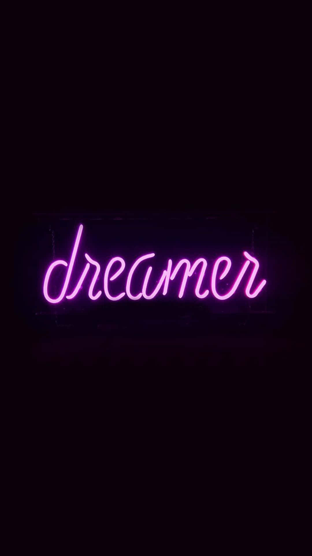 Embrace The Vibrancy And Beauty Of Neon Lights Background