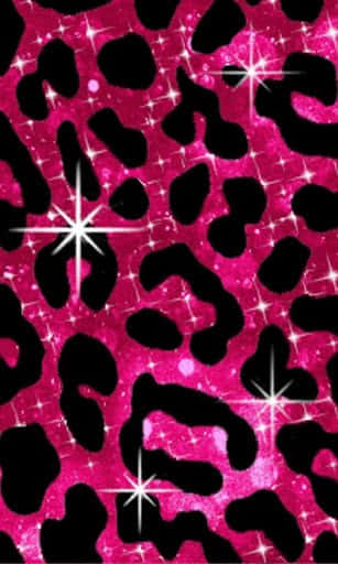 Embrace The Wild Spirit With This Glittering Leopard Print Background