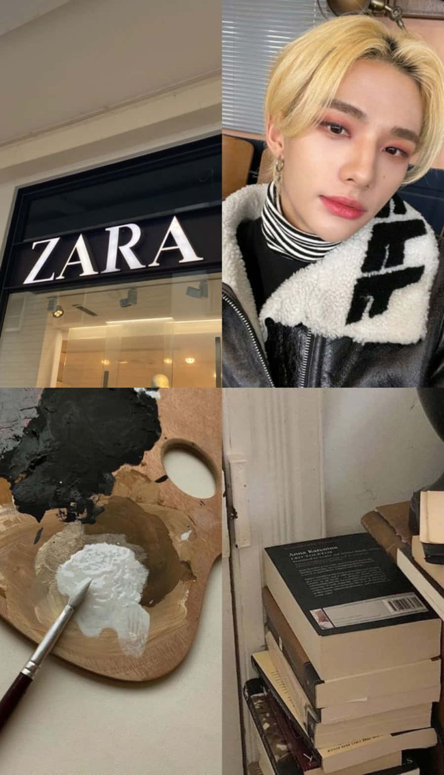 Embrace Tranquility With This Calming Korean Beige Aesthetic Wallpaper. Background