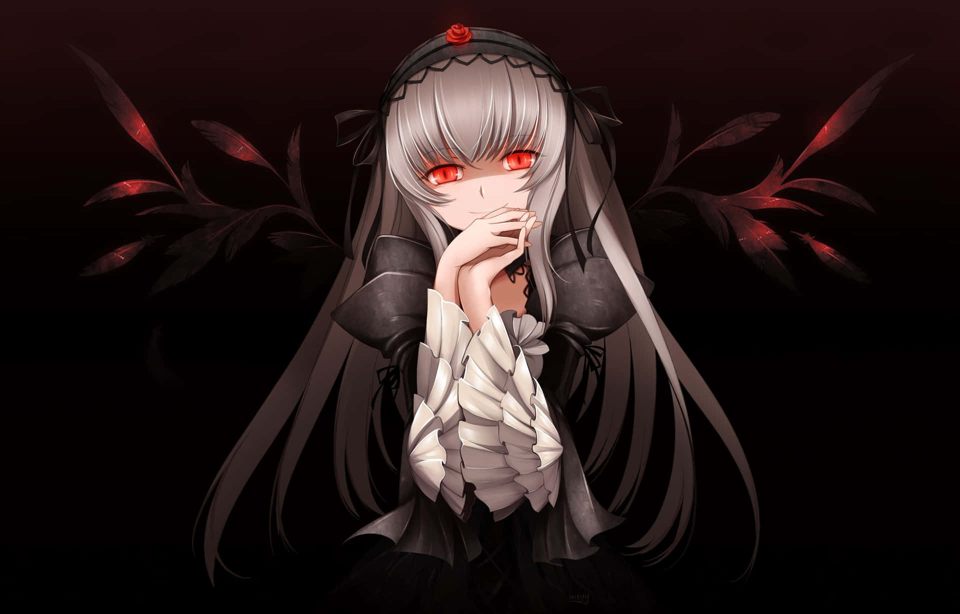 Embrace Your Darker Side With Gothic Anime Background