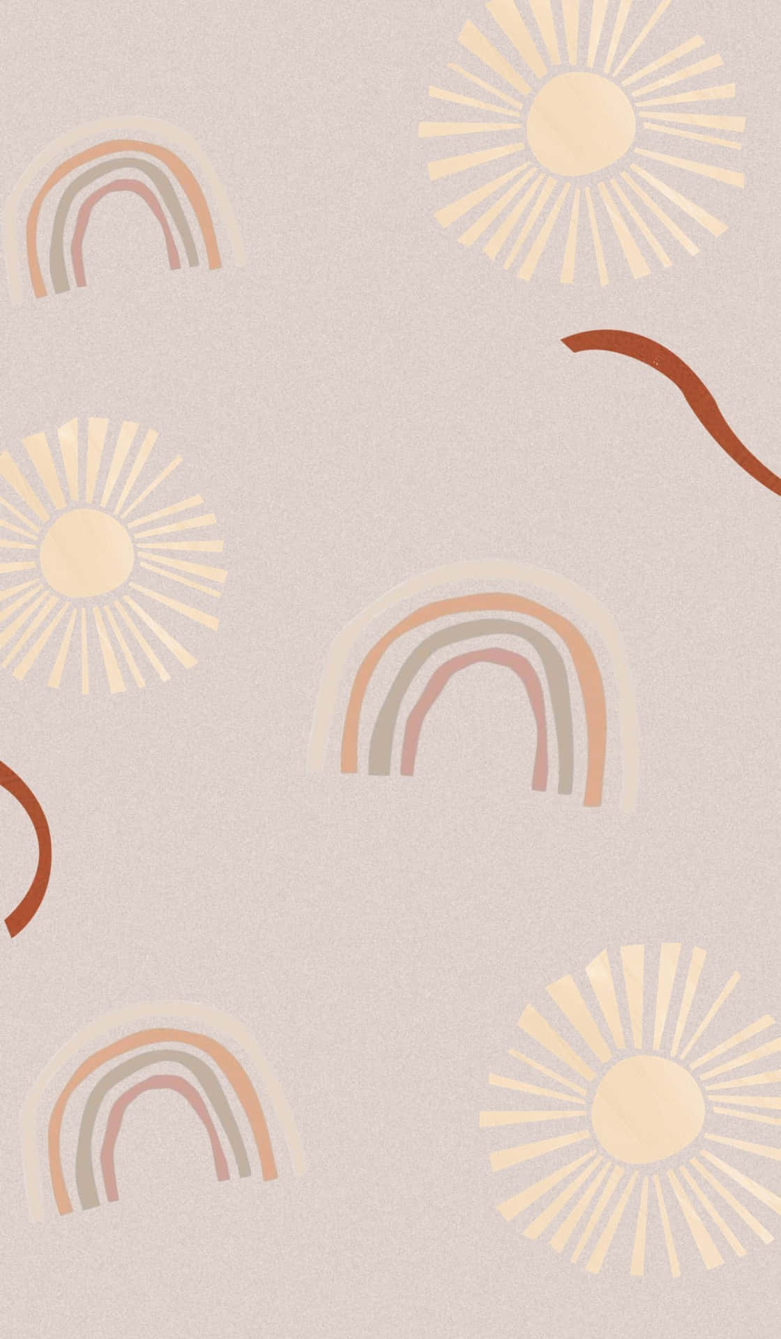 Embrace Your Free Spirit With Boho Pastel Vibes Background